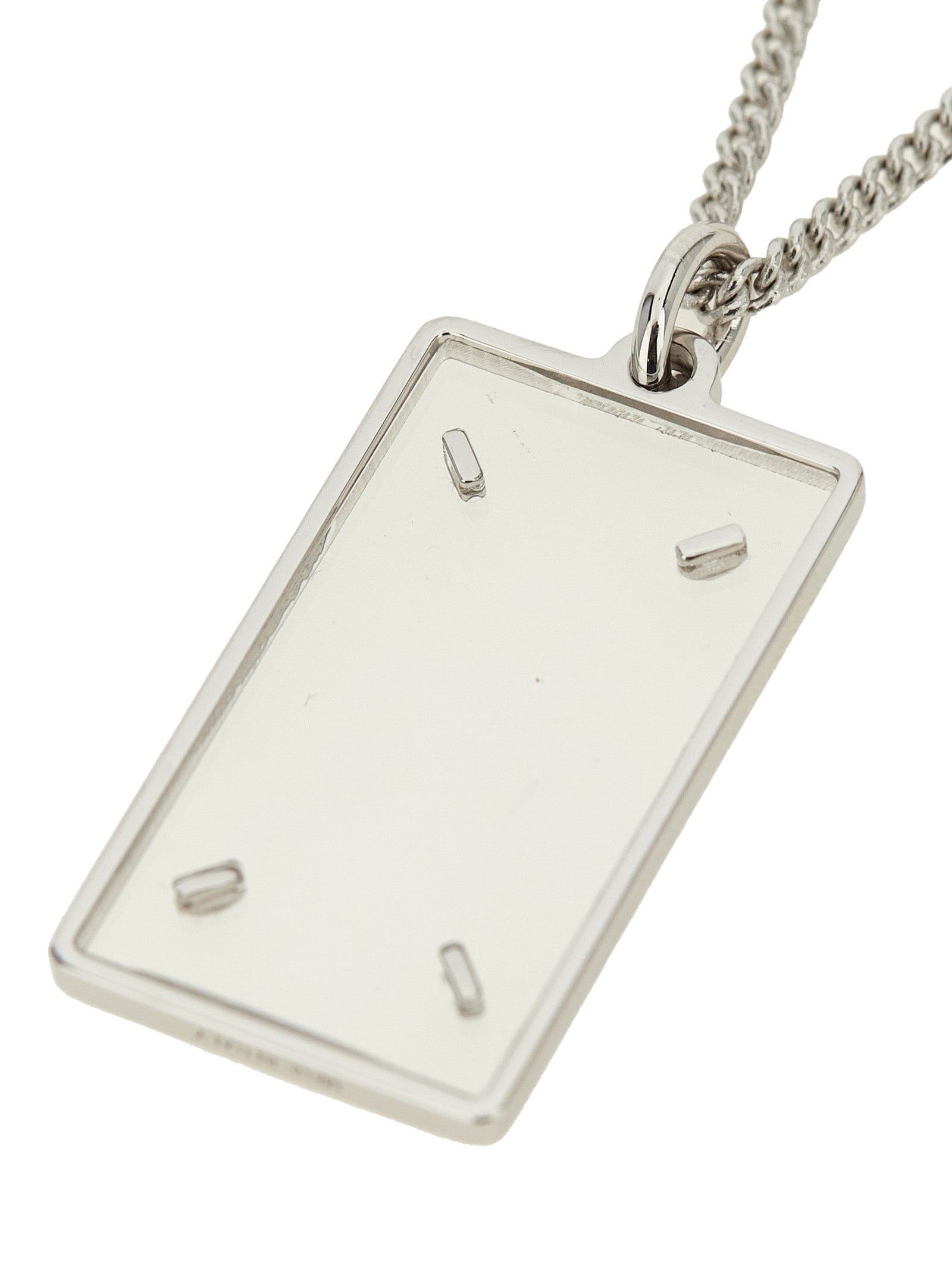 Maison Margiela Silver Brass Necklace