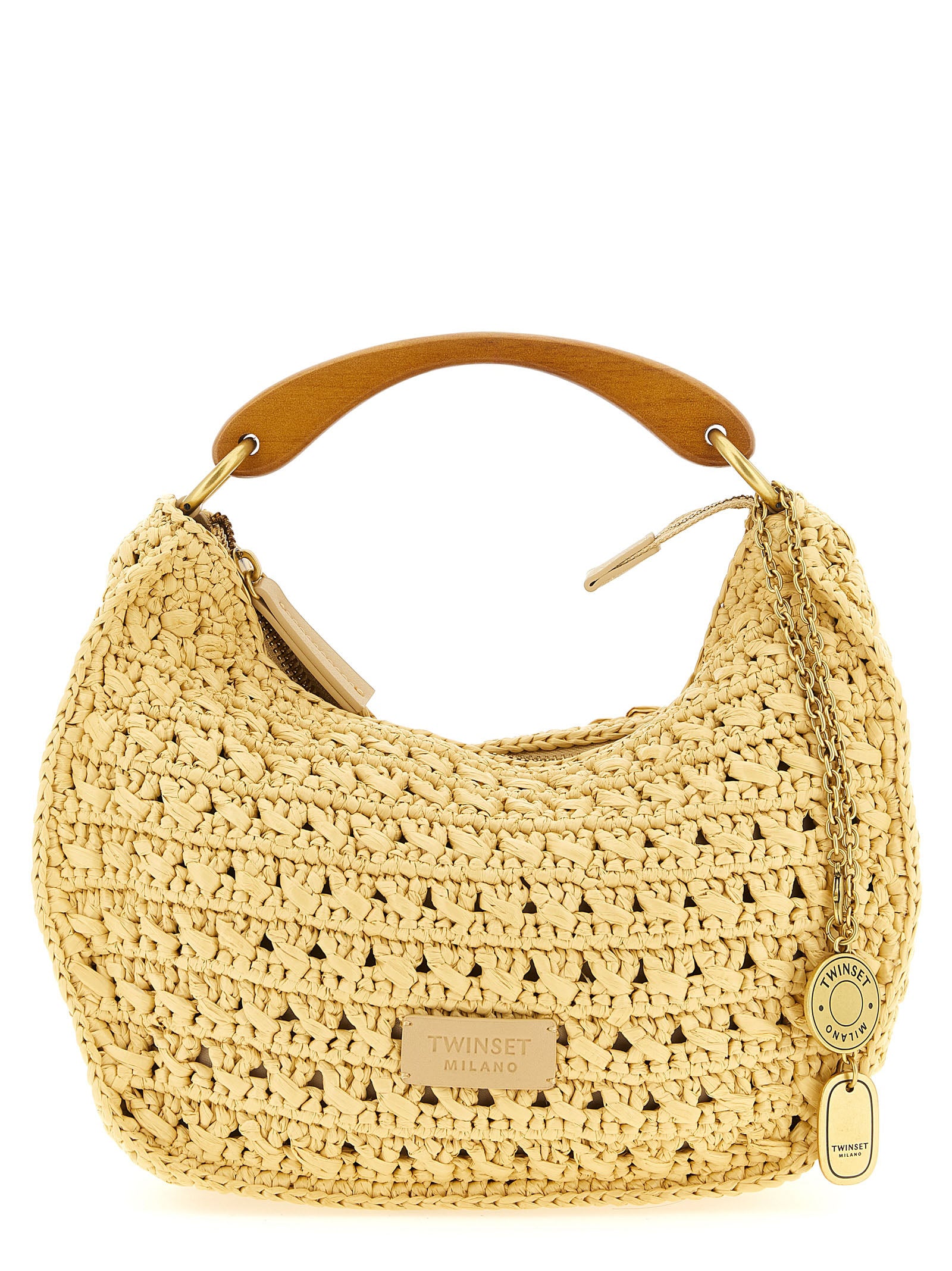 Twinset Beige Polypropylene Handbag