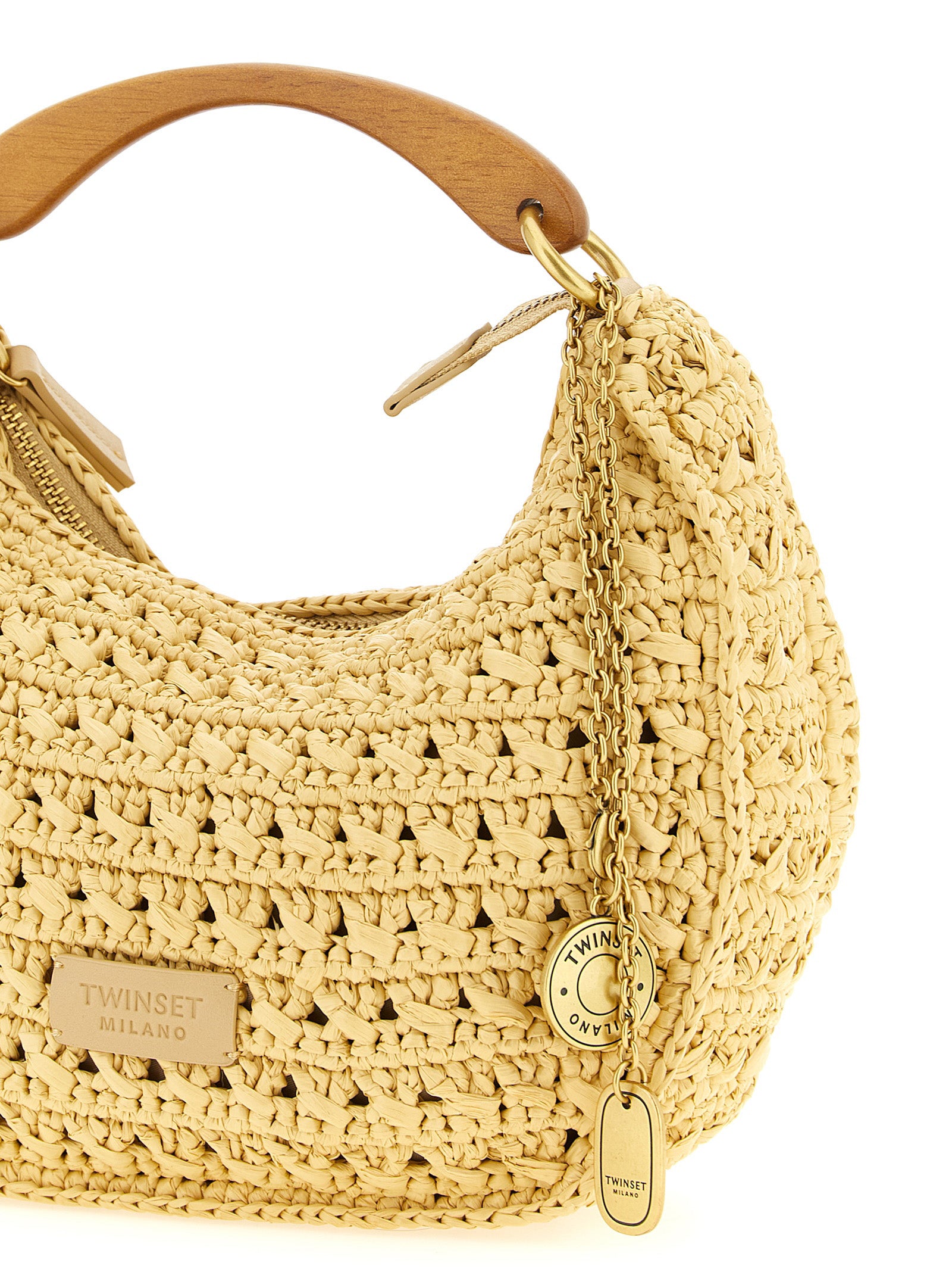 Twinset Beige Polypropylene Handbag