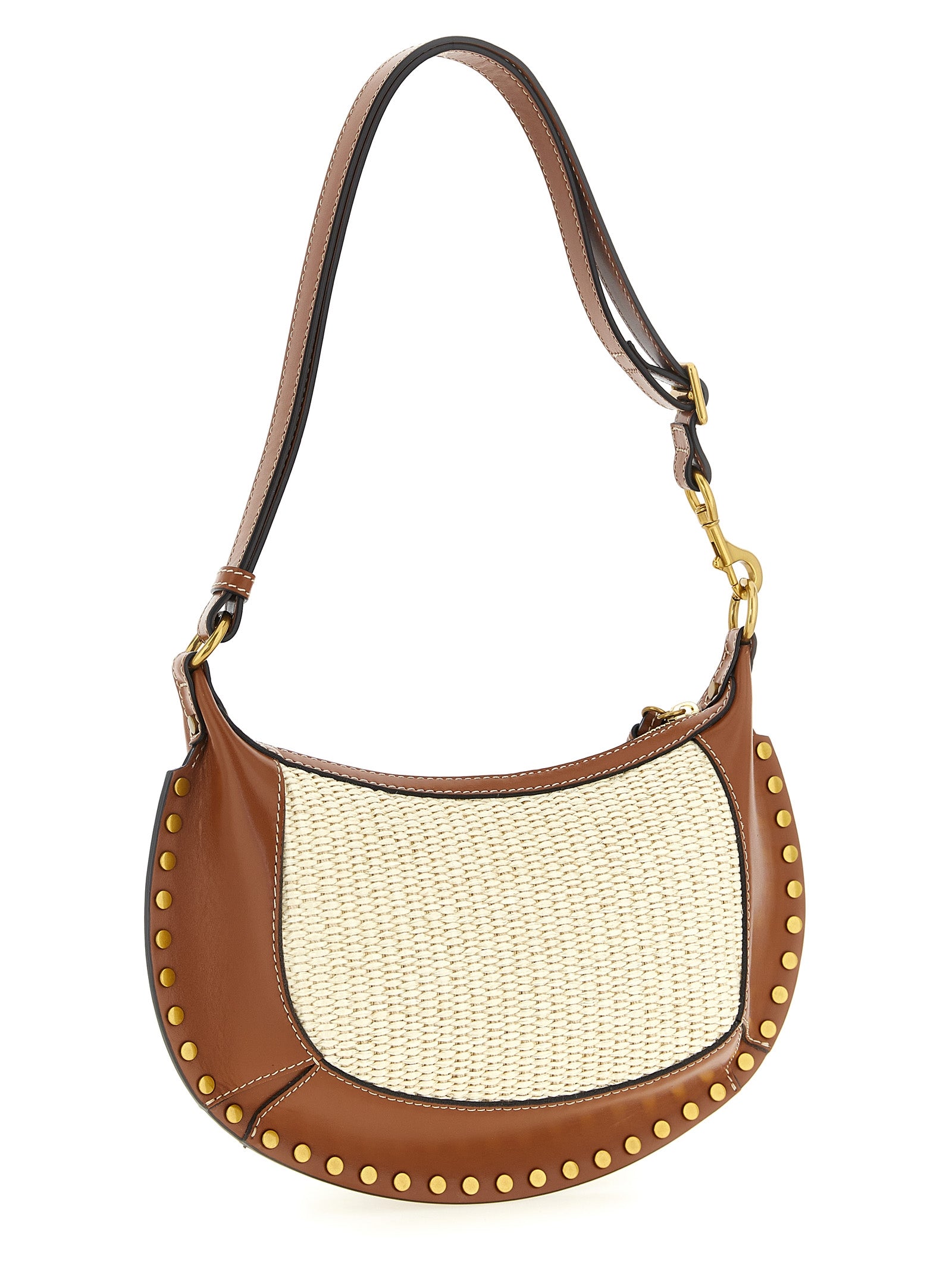 Isabel Marant Brown Calfskin Shoulder Bag | Artisanal Luxury