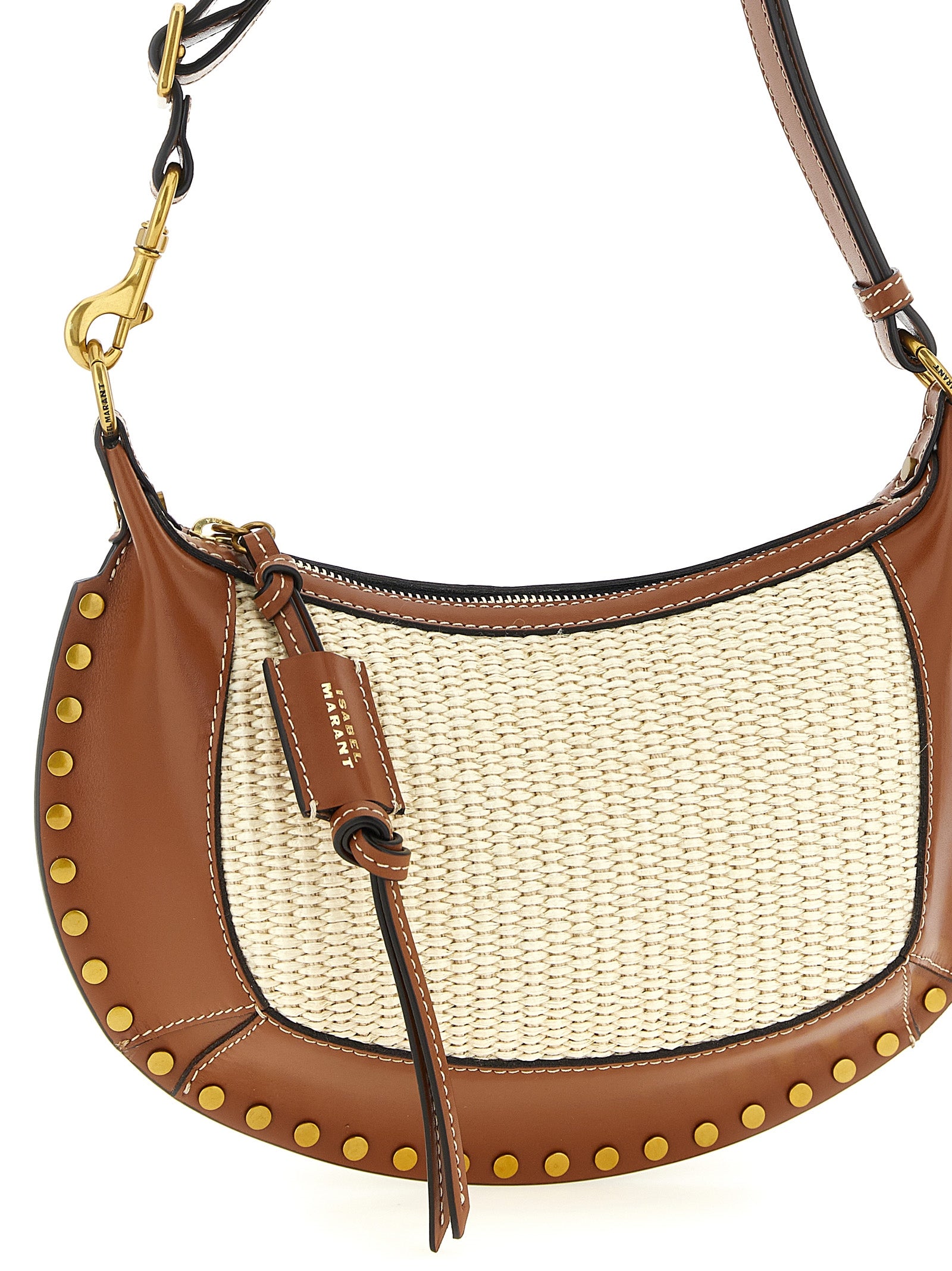 Isabel Marant Brown Calfskin Shoulder Bag - Artisanal Luxury
