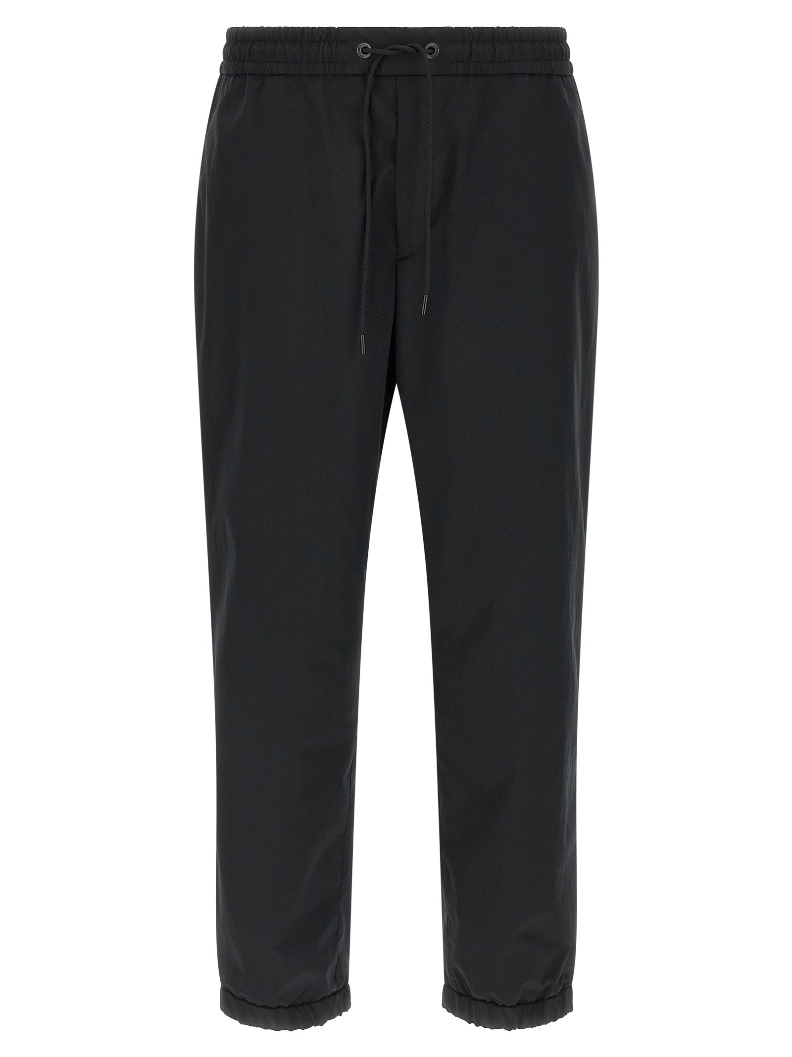 Moncler Black Polyester Joggers (Workout Pants)