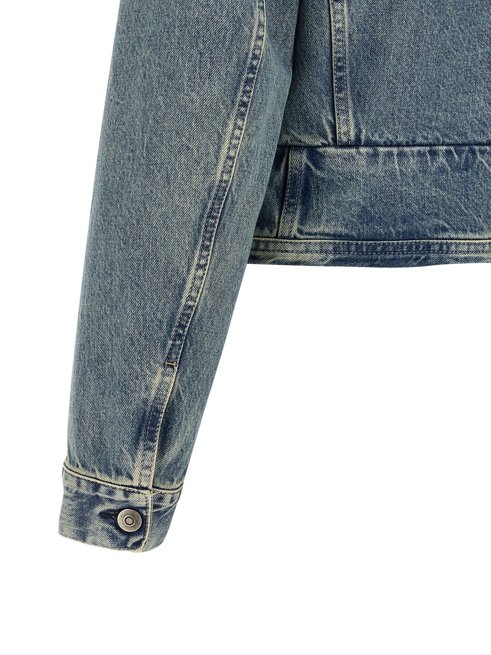 Maison Margiela Blue Cotton Denim Jacket