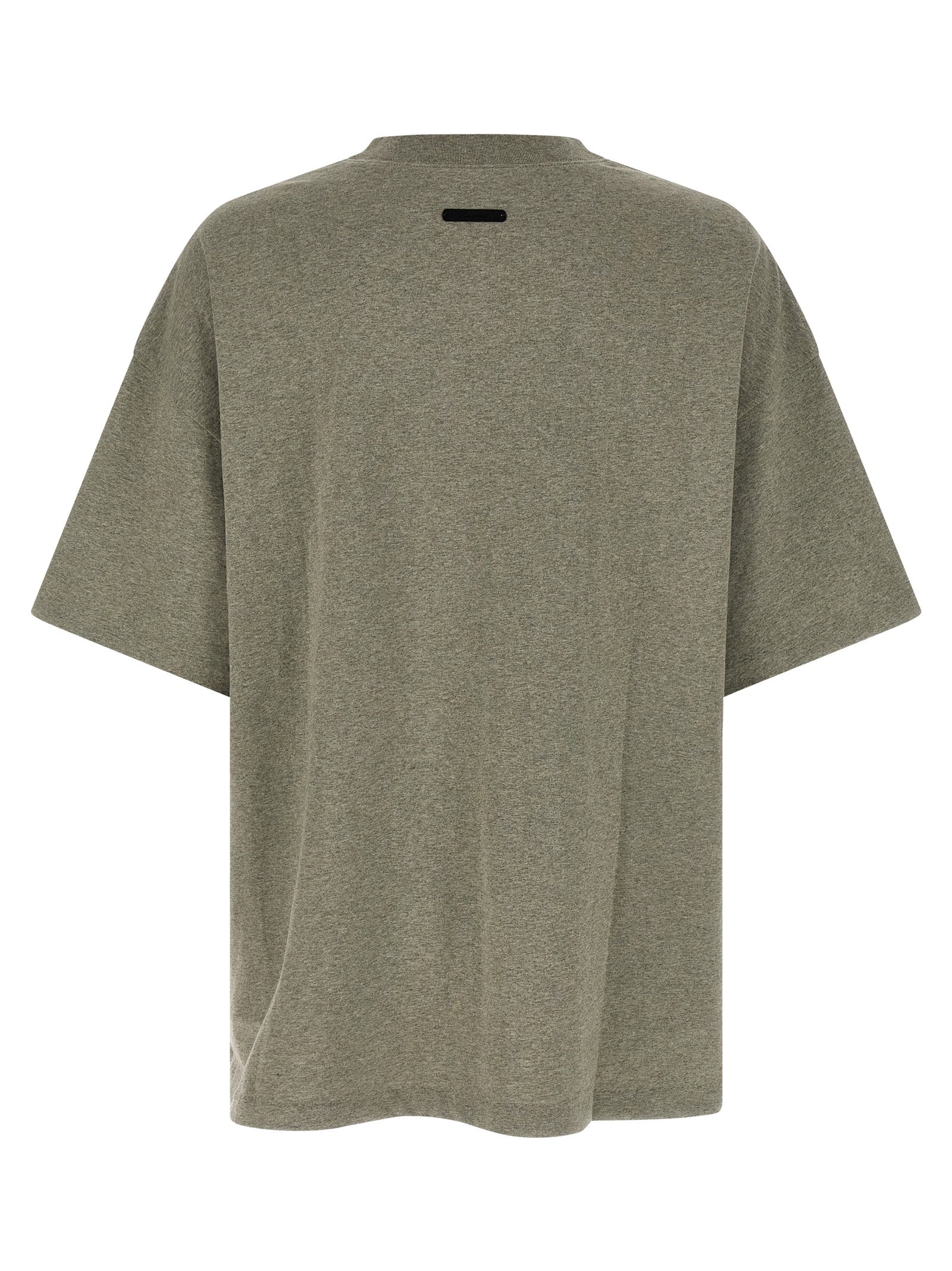 FEAR OF GOD ESSENTIAL Gray Cotton T-Shirt