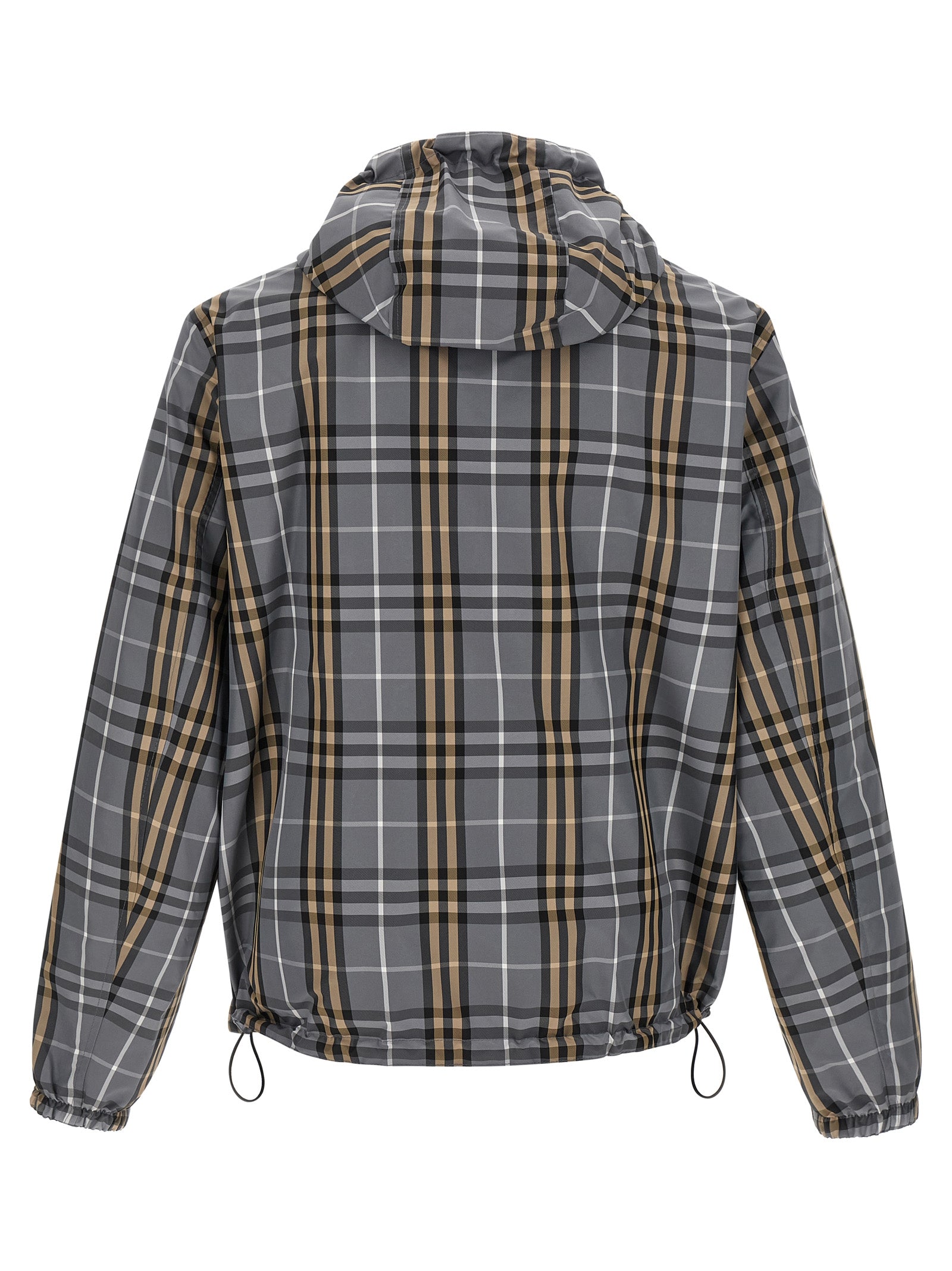 Burberry Multicolor Polyester Shell Jacket