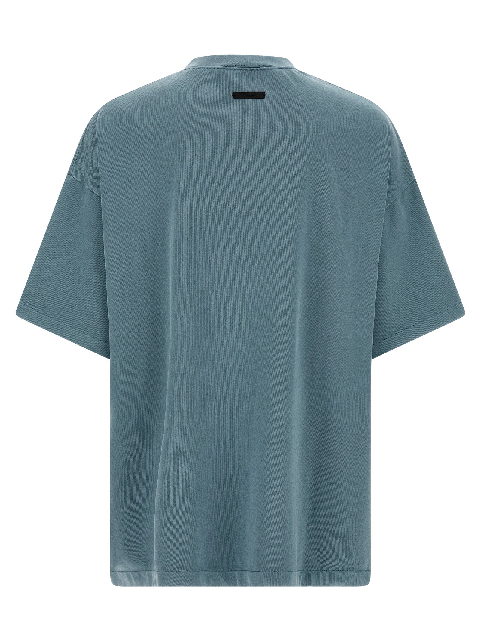 FEAR OF GOD ESSENTIAL Blue Cotton Long Sleeve T-Shirt