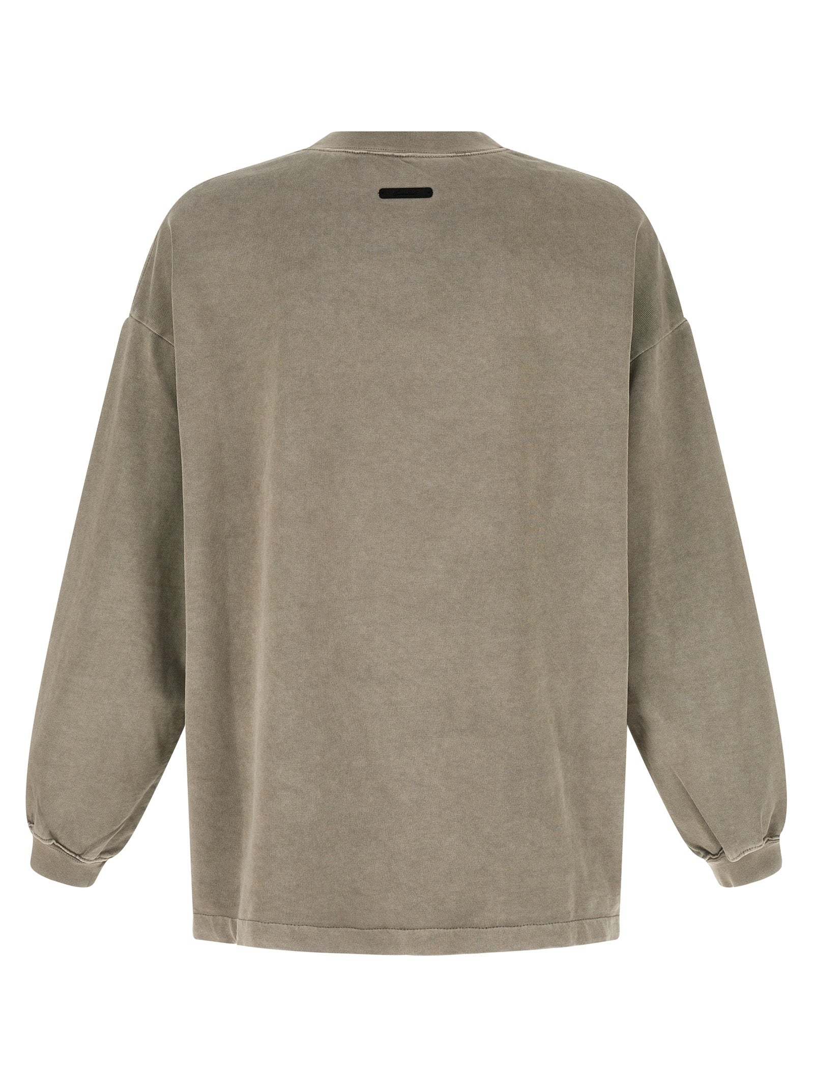 FEAR OF GOD ESSENTIAL Gray Cotton Sweatshirt