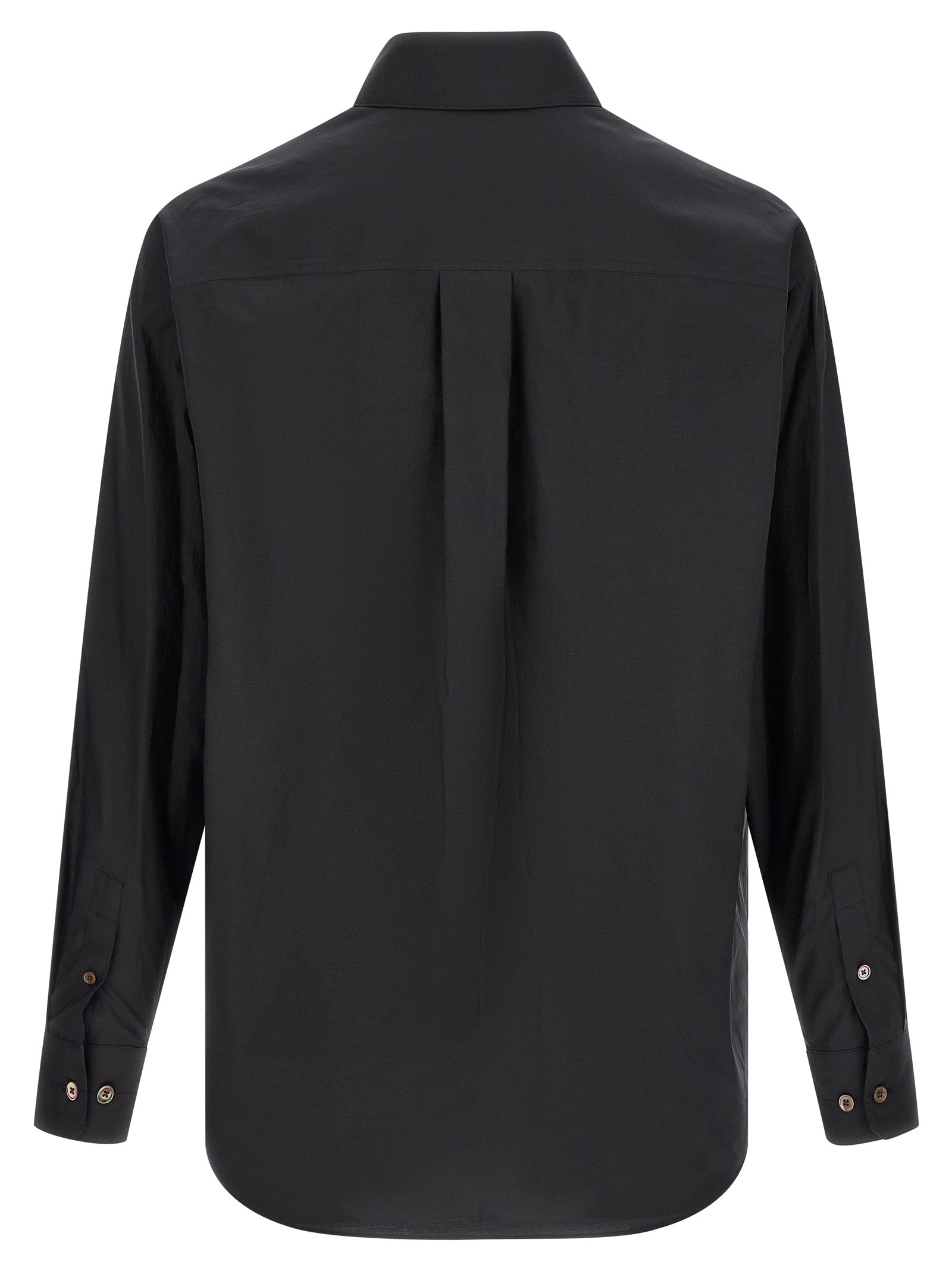 Discover the Lemaire Black Cotton Blouse, a blend of luxury and sophistication crafted from premium materials, perfect for the discerning individual seeking timeless elegance.