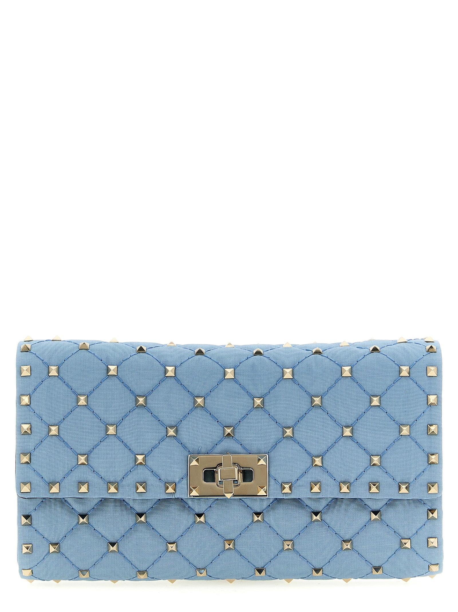Valentino Garavani Blue Viscose Crossbody Bag