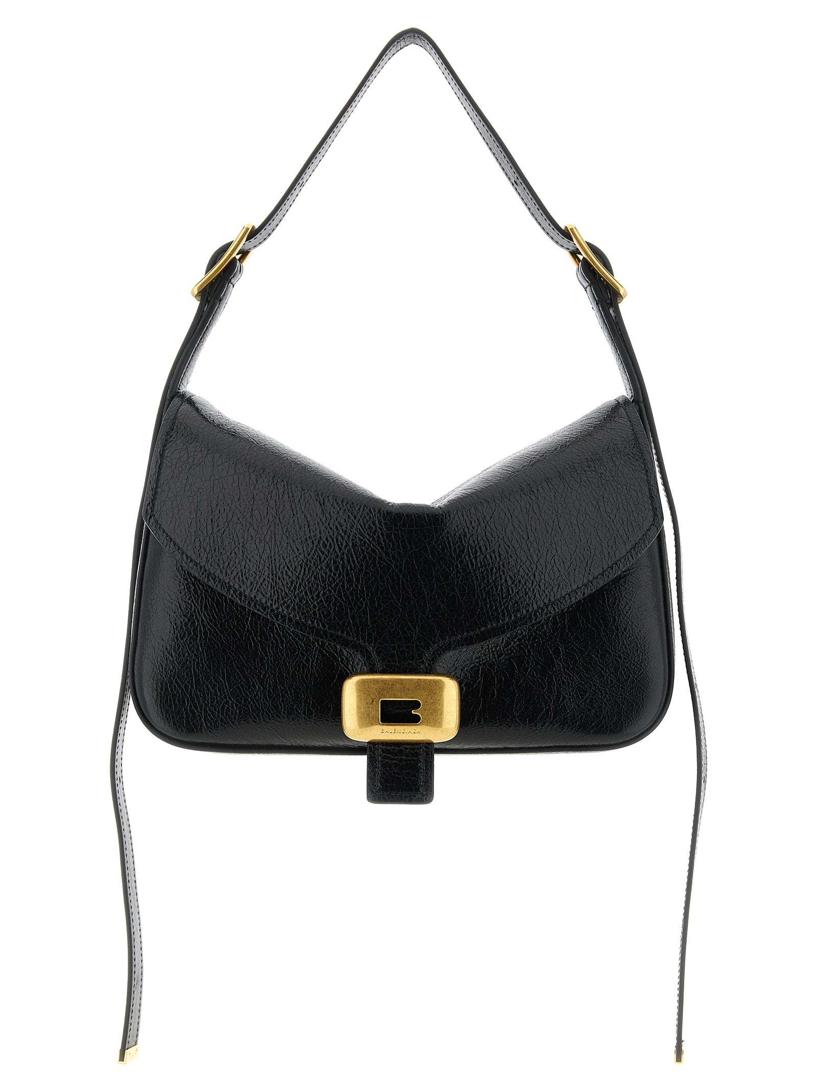Balenciaga Black Lamb Leather Shoulder Bag
