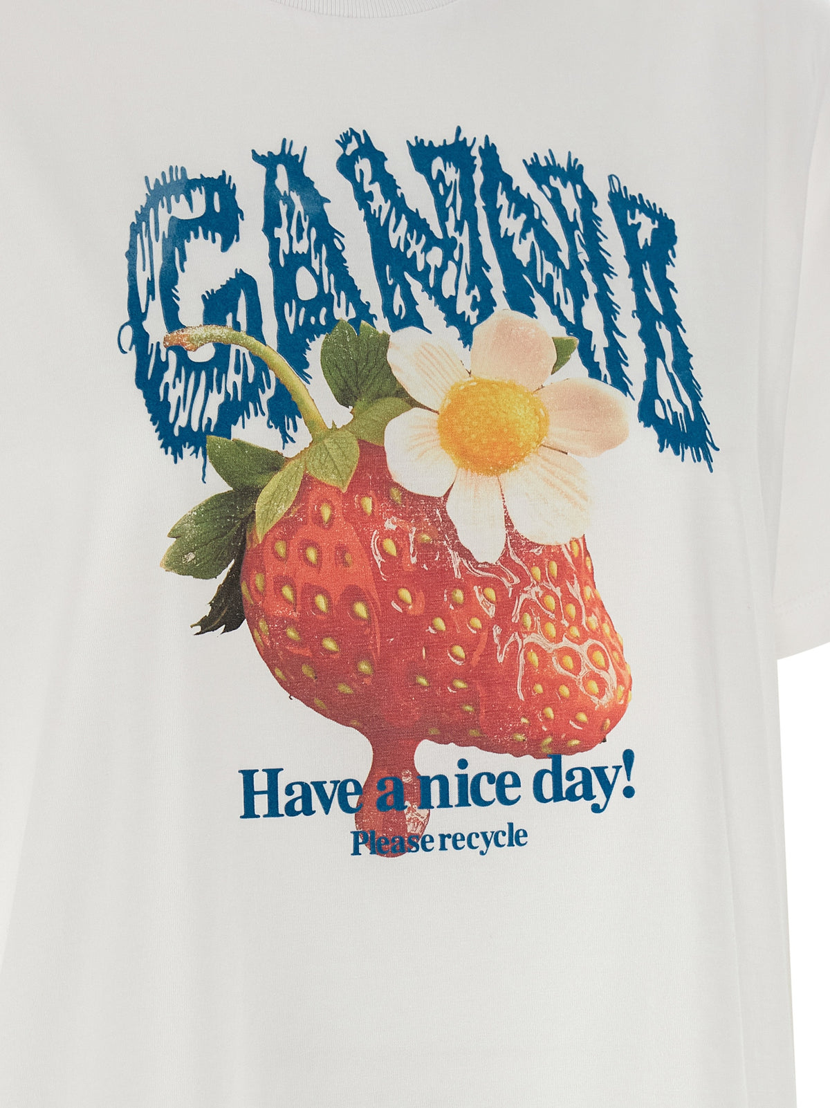 Ganni Organic Cotton T-Shirt - Effortless Luxury Redefined