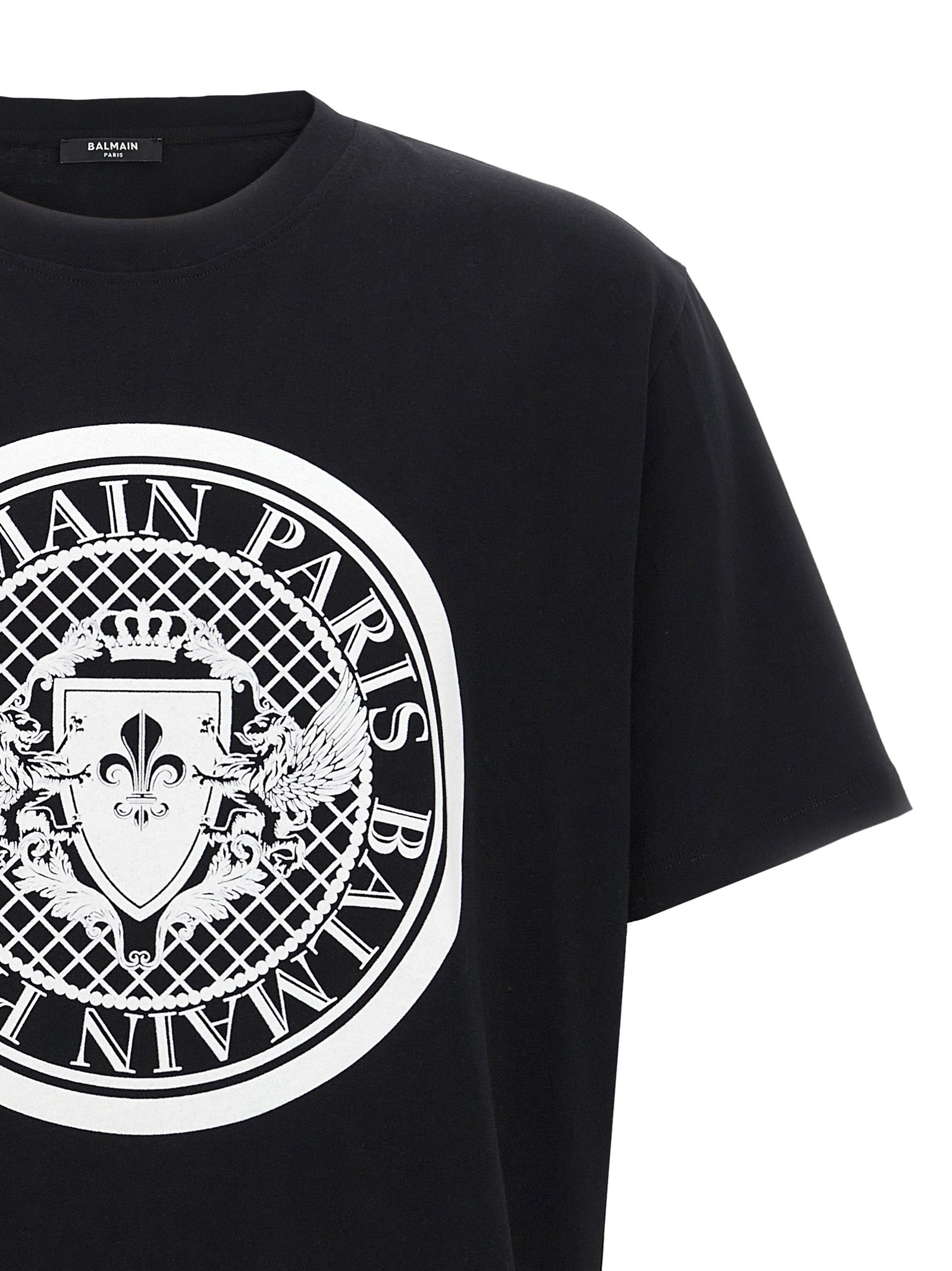 Balmain Bicolor Organic Cotton T-Shirt