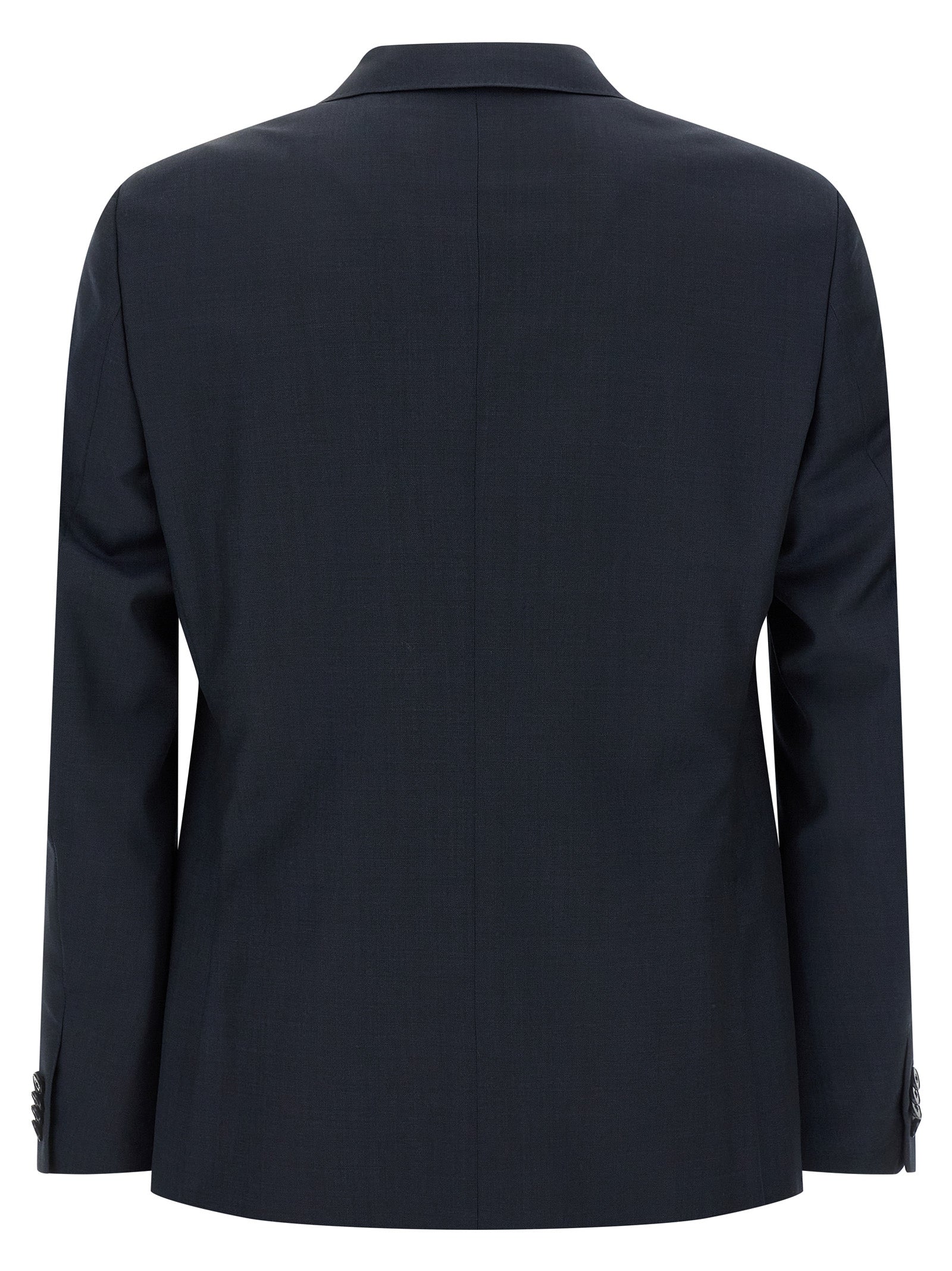 ZEGNA Blue Wool Two-Piece Suit