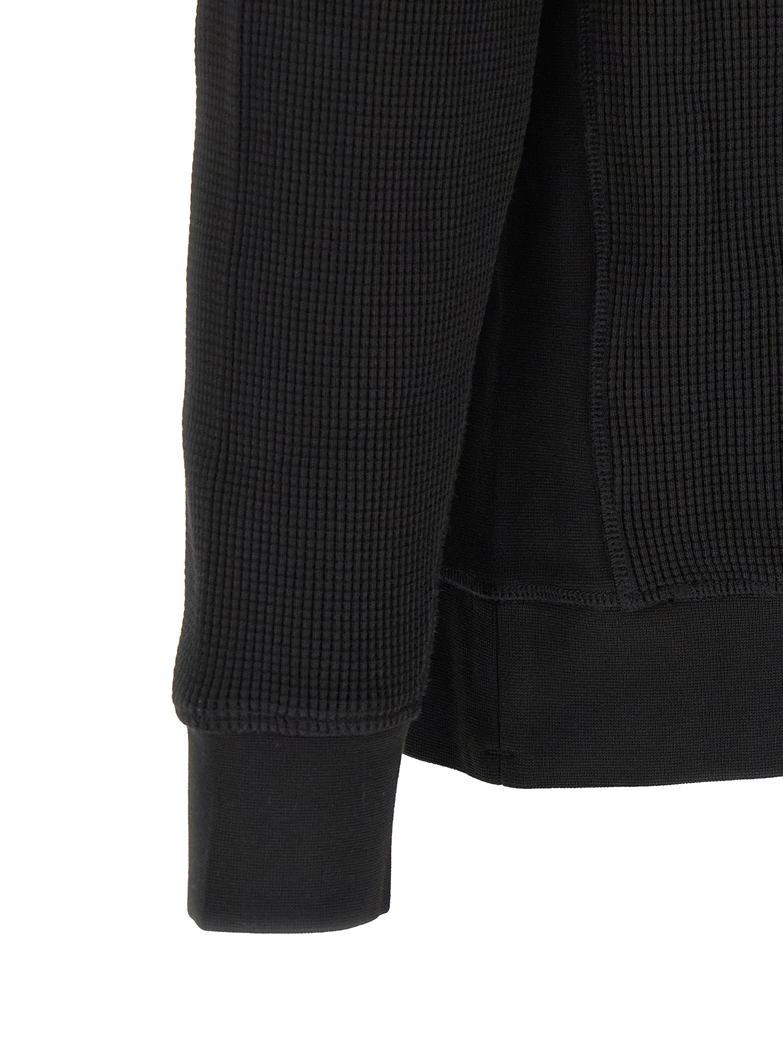 Stone Island Black Cotton Sweatshirt