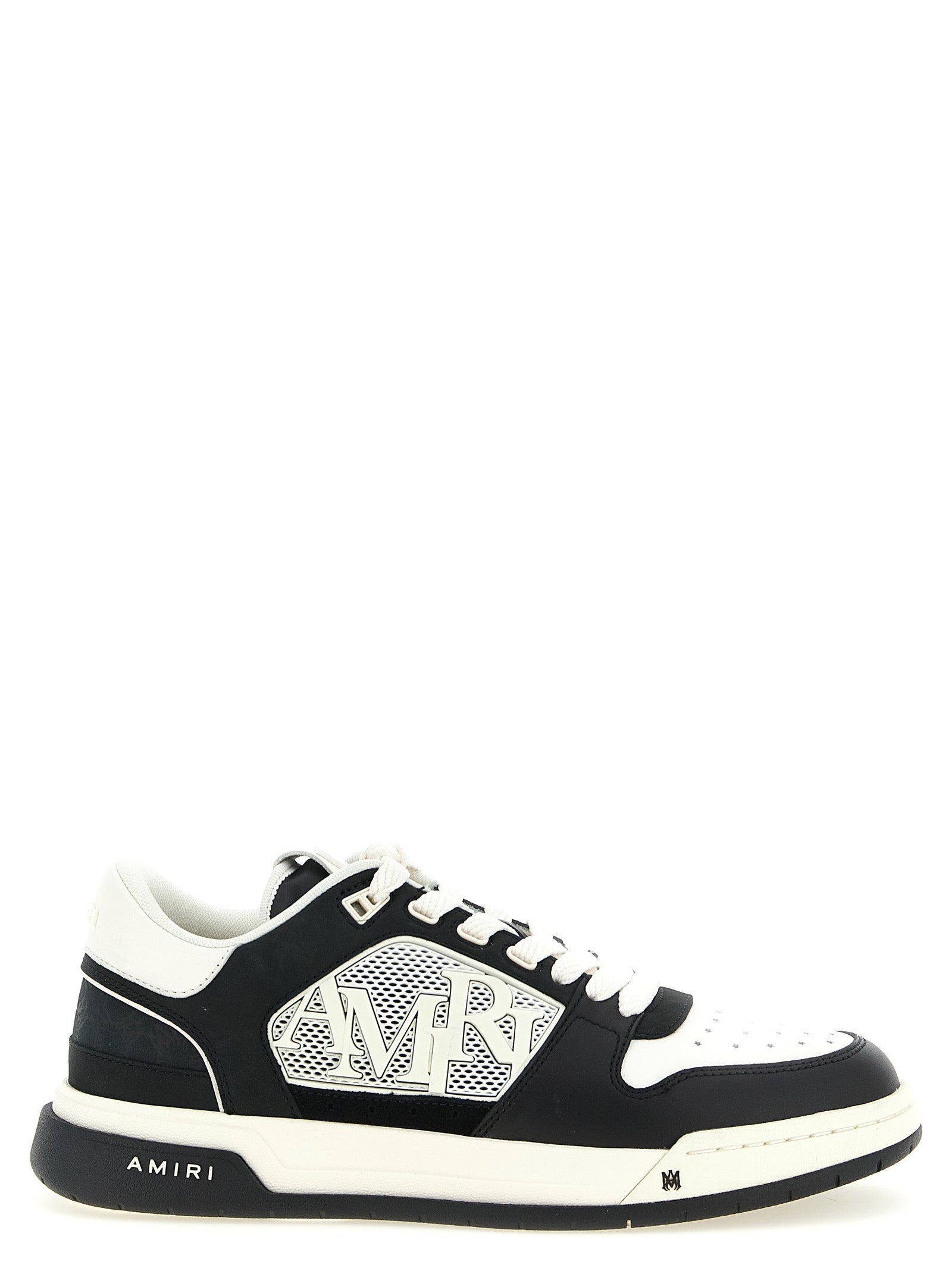 Amiri Bicolor Calfskin Low Top Sneakers | Artisanal Luxury Footwear