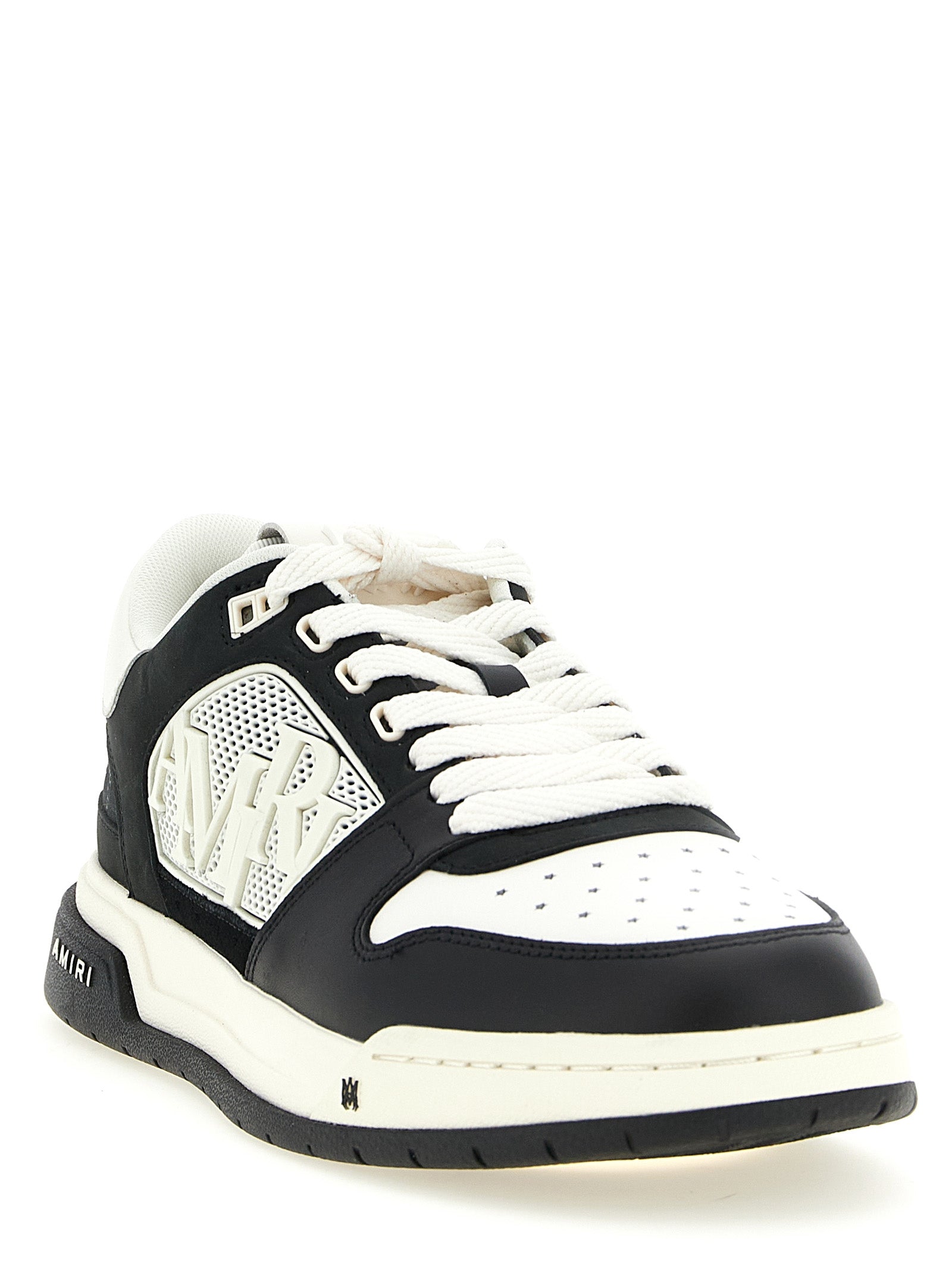Amiri Bicolor Calfskin Low Top Sneakers | Artisanal Luxury Footwear