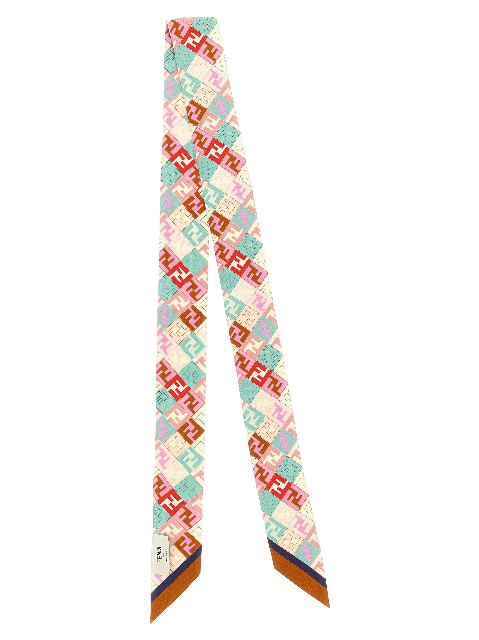 Fendi Multicolor Silk Foulard