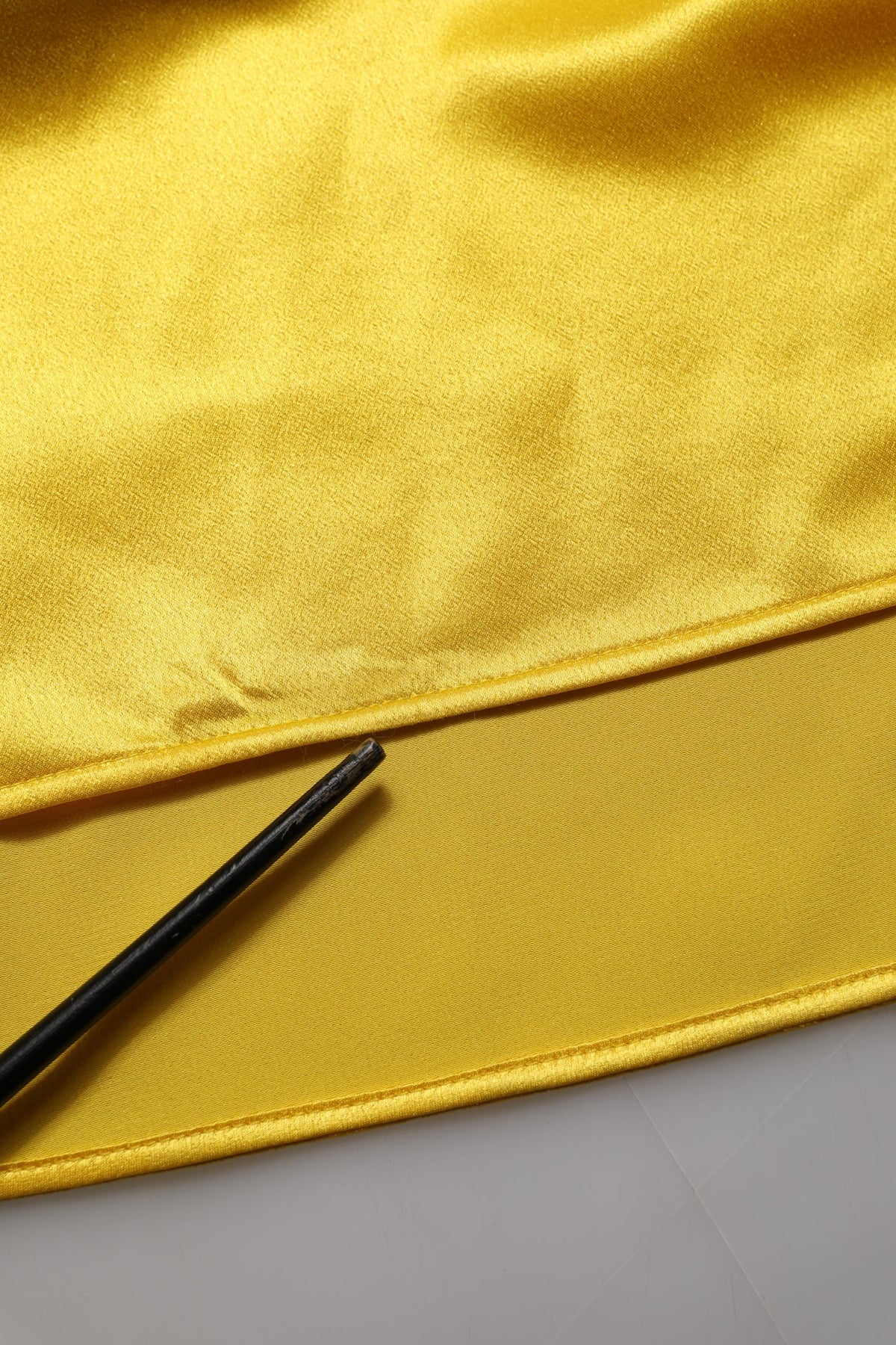 Dolce & Gabbana Yellow Silk Maxi Dress - Exquisite Luxury Fashion