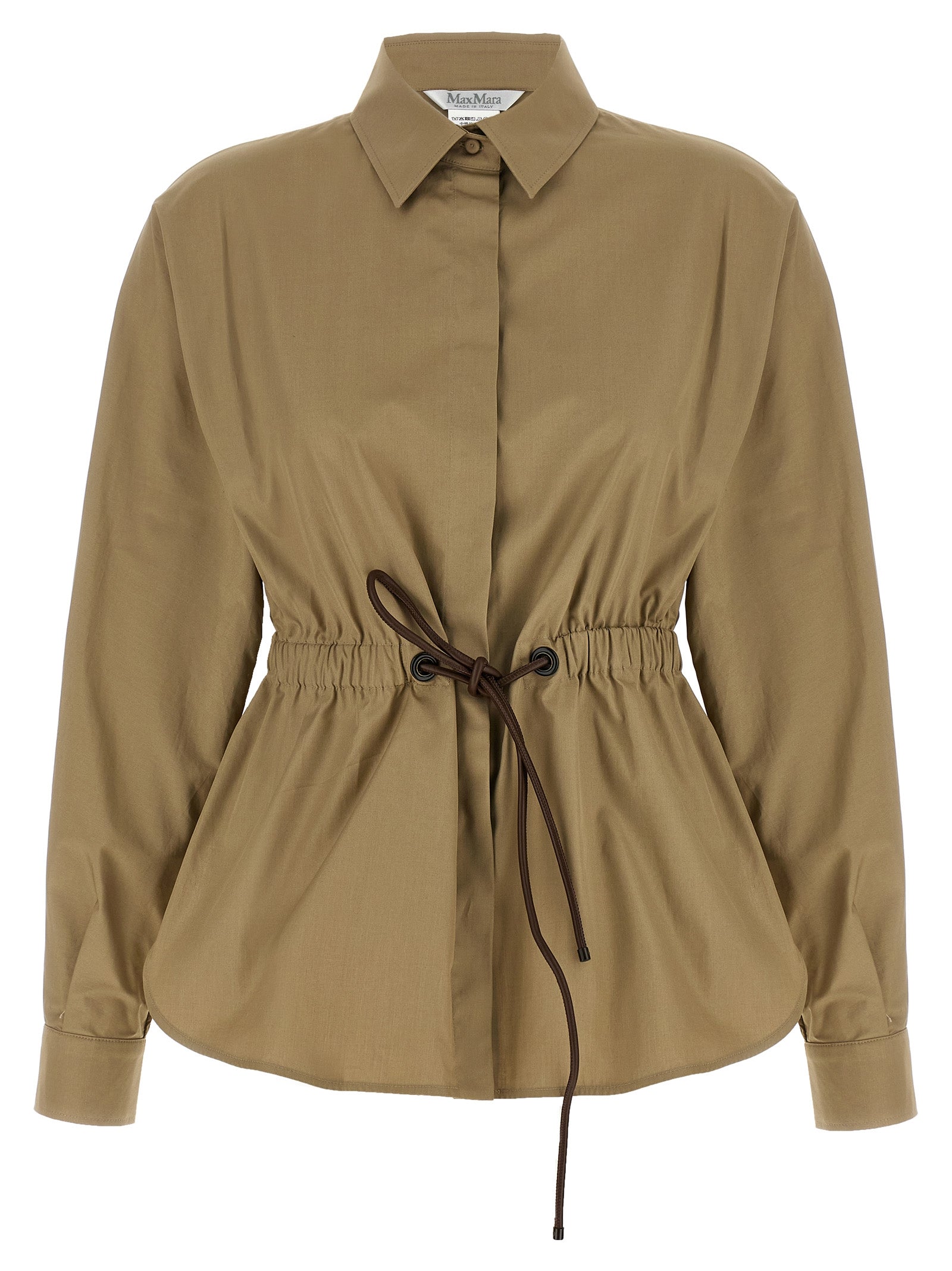 Max Mara Bicolor Cotton Blouse