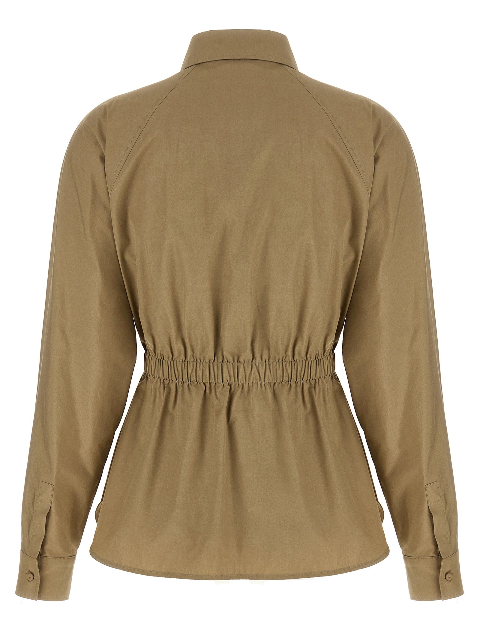 Max Mara Bicolor Cotton Blouse