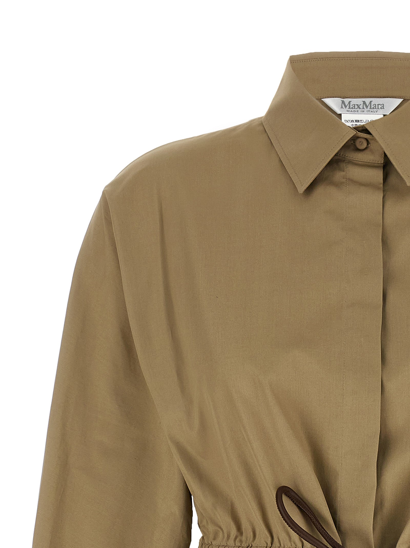 Max Mara Bicolor Cotton Blouse