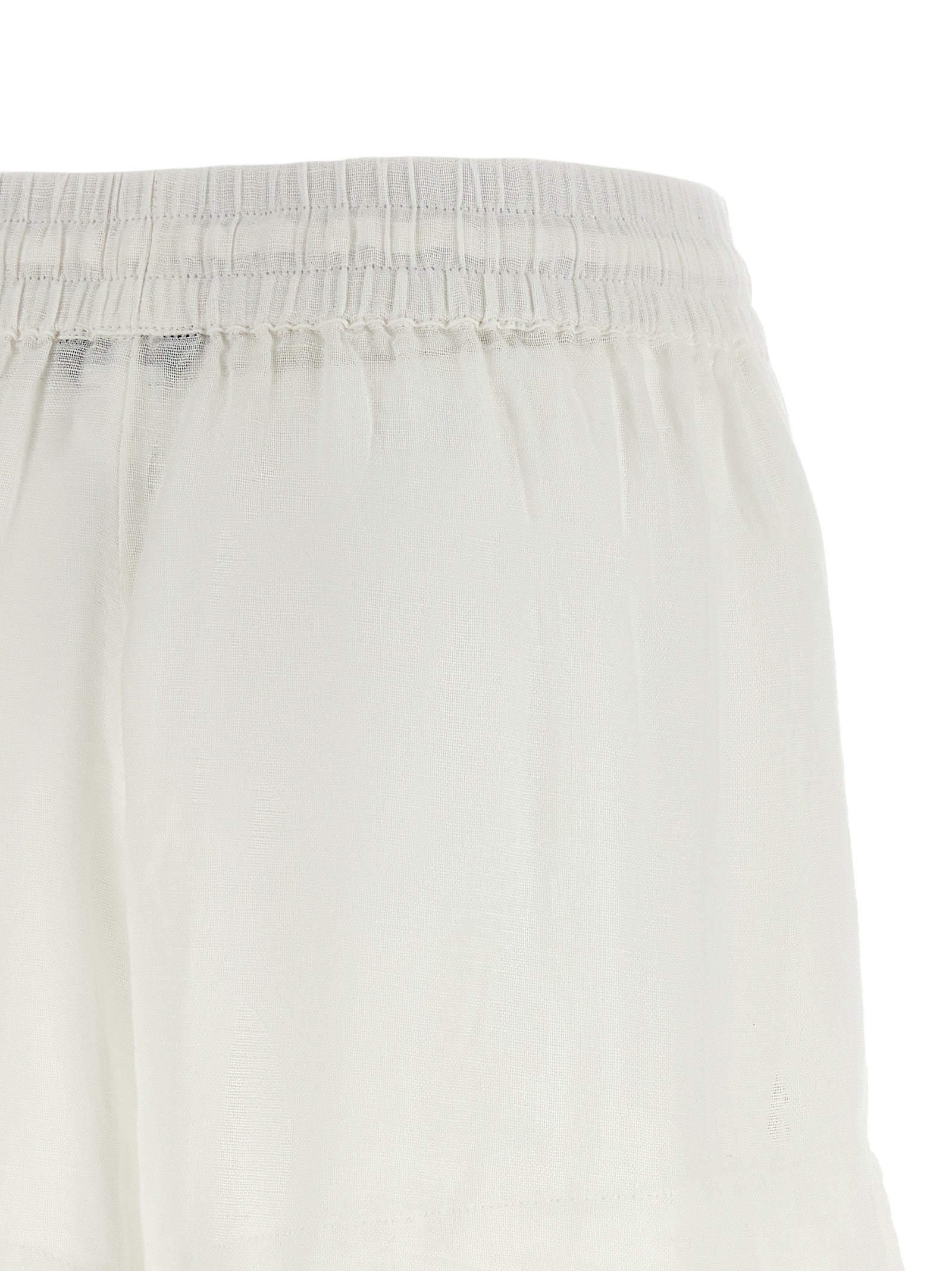 Polo Ralph Lauren White Organic Cotton Bermuda Shorts