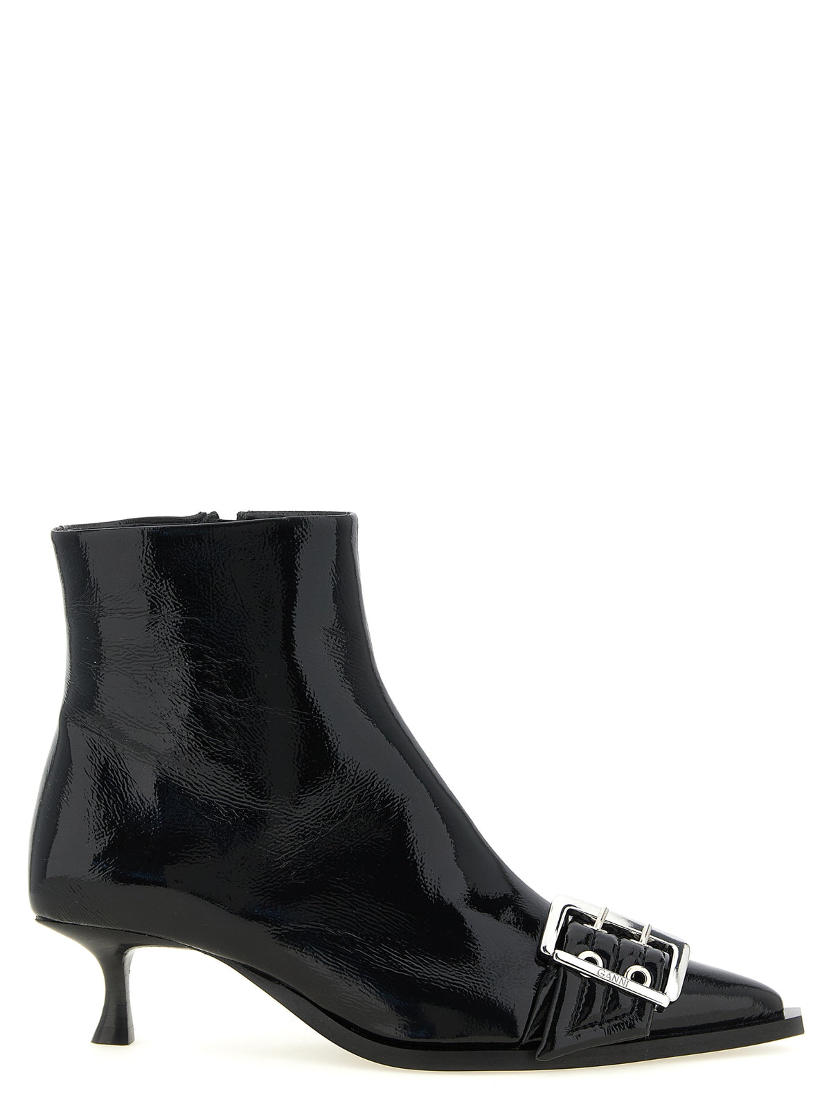 Ganni Buckle Ankle Boots - Exquisite Modern Footwear