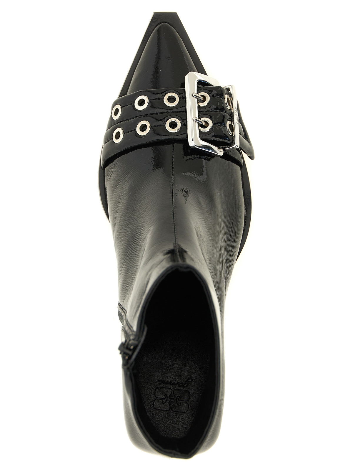 Ganni Buckle Ankle Boots - Exquisite Modern Footwear