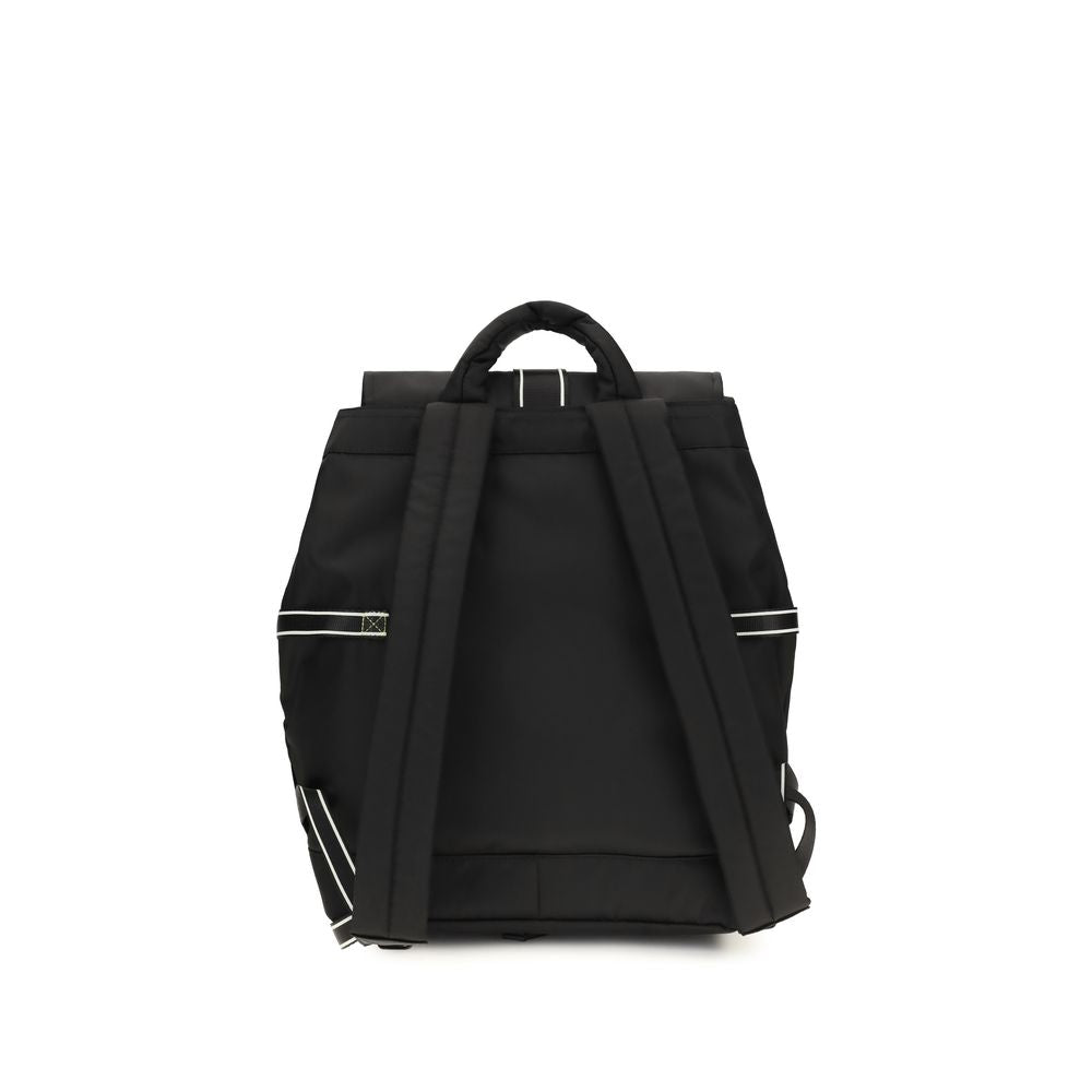 Ganni Black Re-Tech Backpack - Sustainable Luxury Redefined