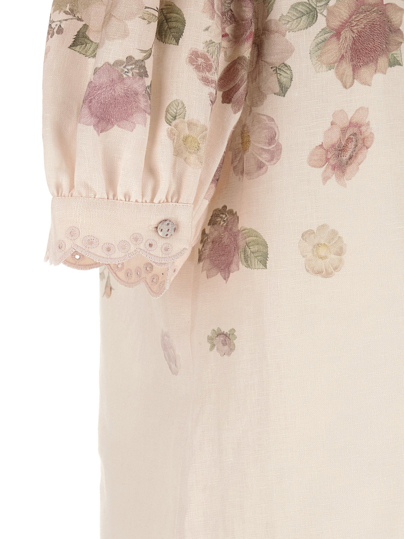 Twinset Multicolor Linen Blouse