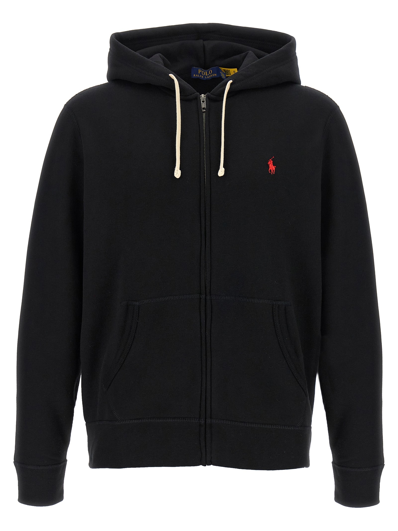 Polo Ralph Lauren Black Cotton Sweatshirt