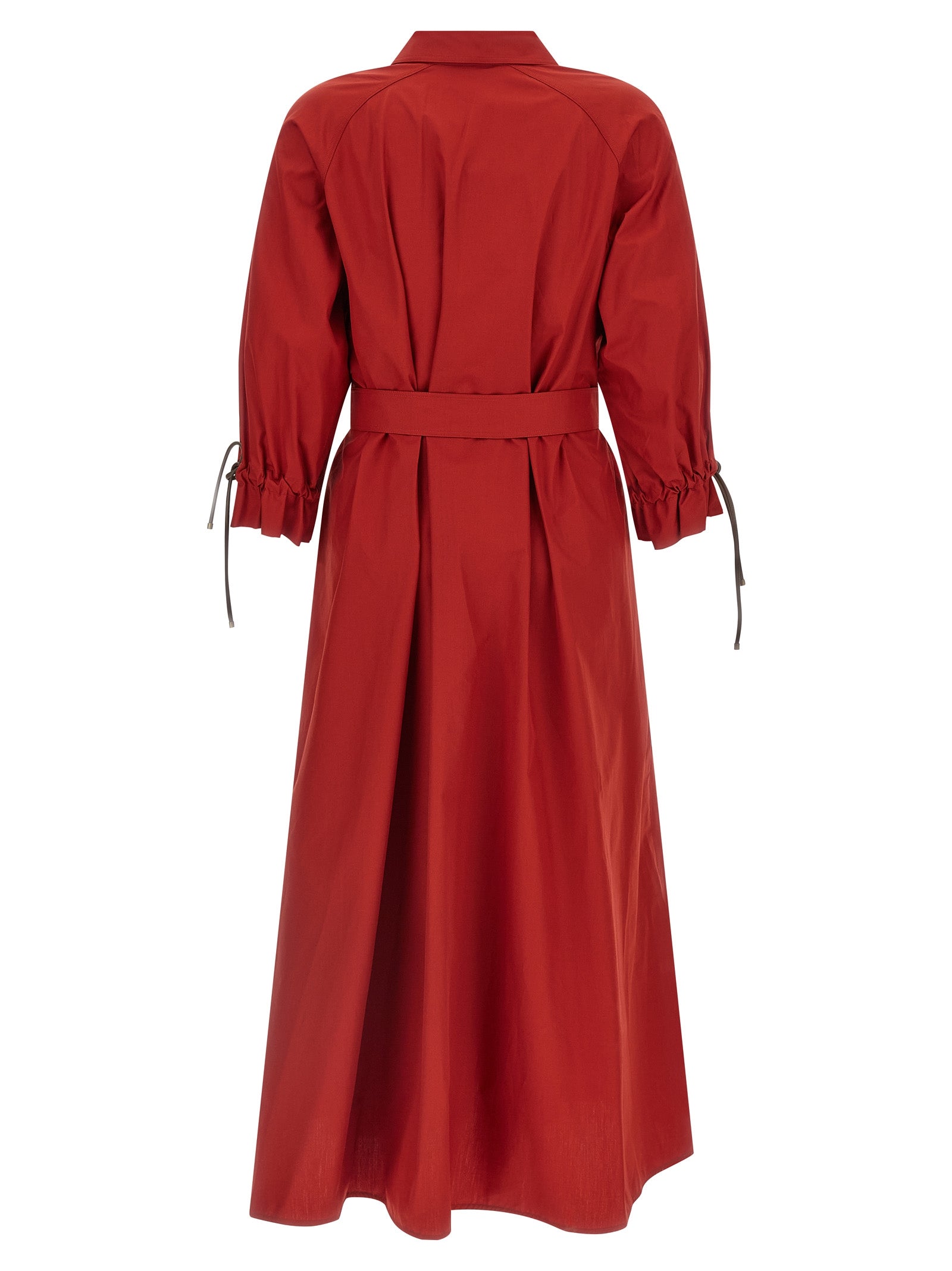 Max Mara Multicolor Cotton Long Dress