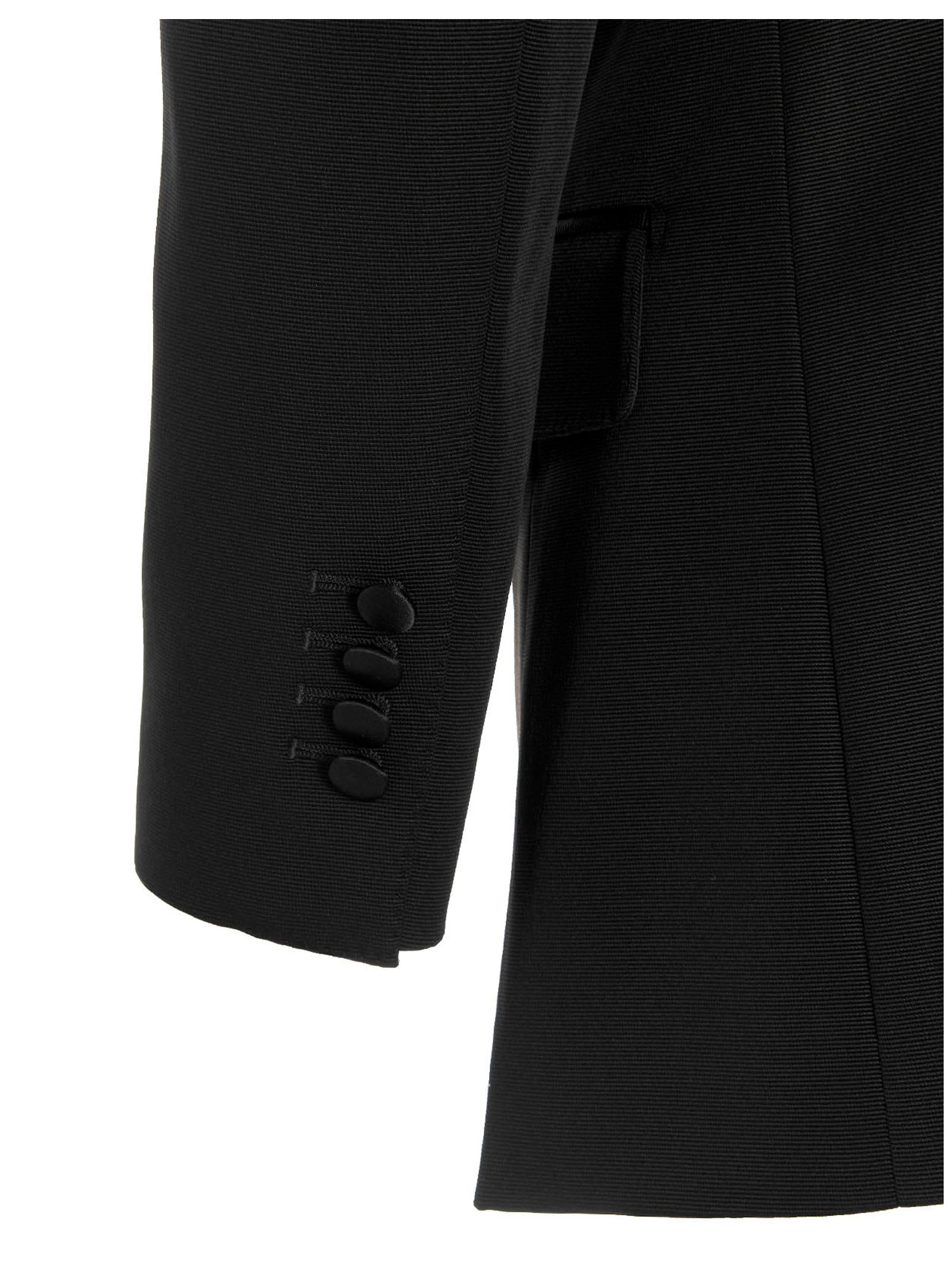 Dolce & Gabbana Black Acetate Blazer