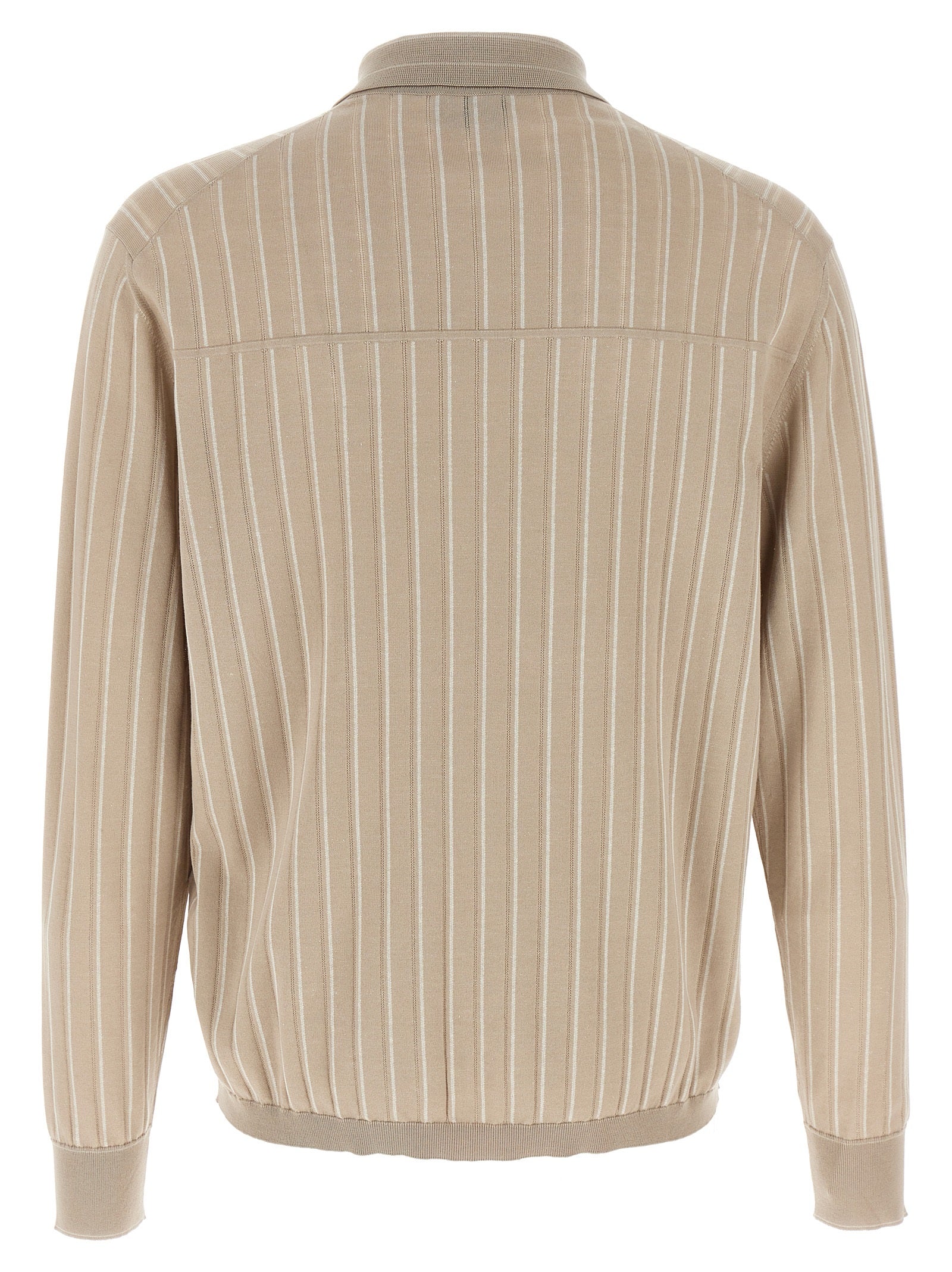 Brioni Beige Cotton Blouse