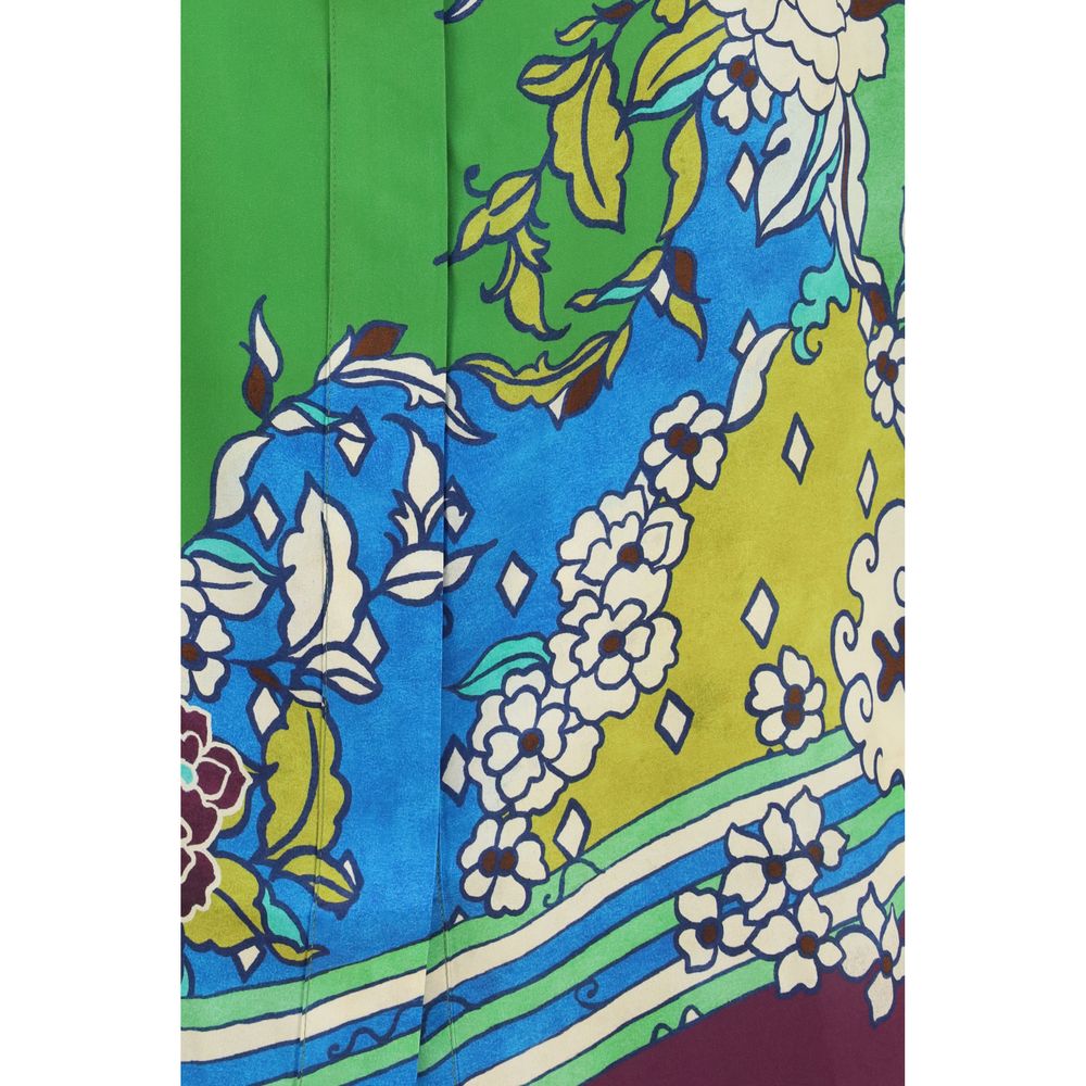 Alemais Multicolor Silk Shirt - Timeless Elegance Redefined