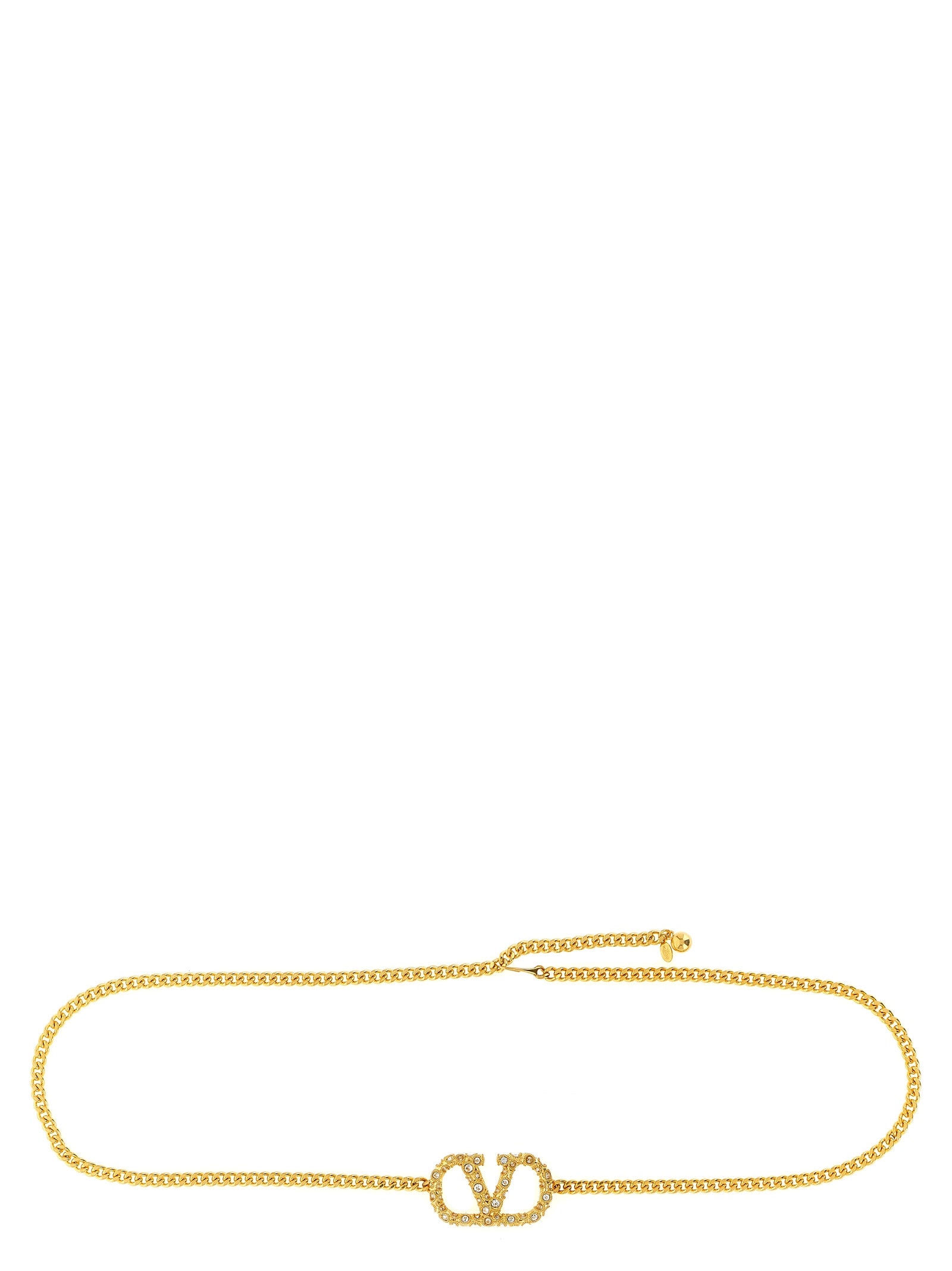 Valentino Garavani Gold Brass Belt
