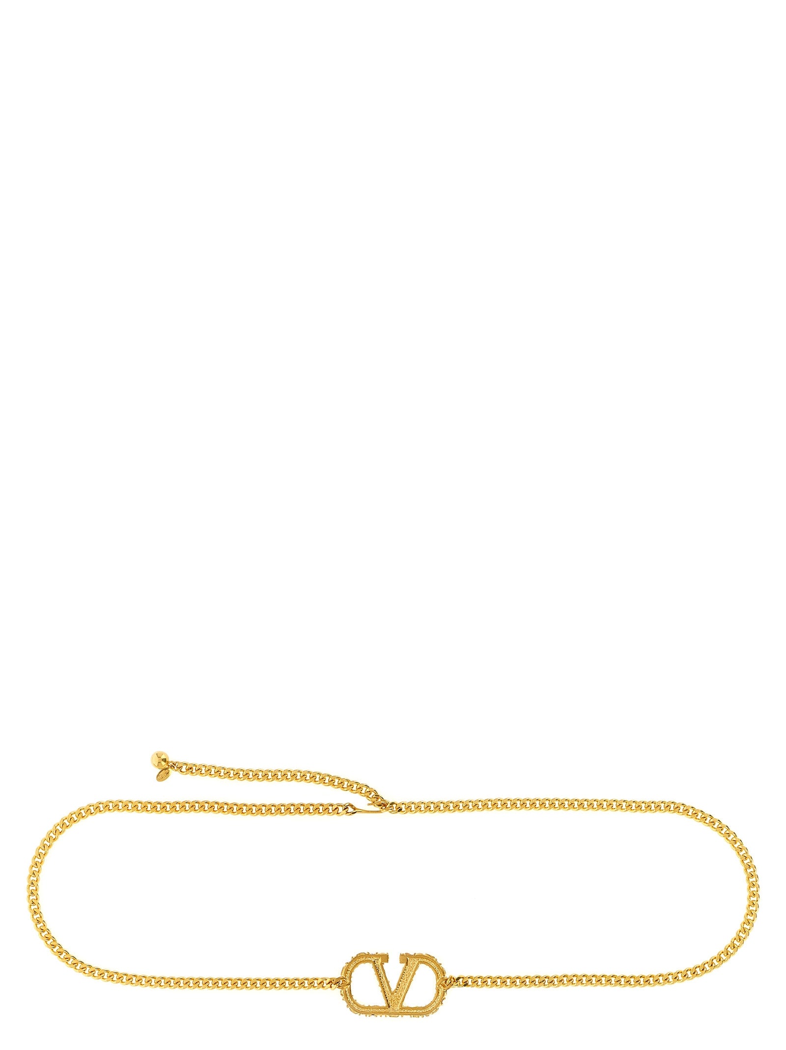 Valentino Garavani Gold Brass Belt