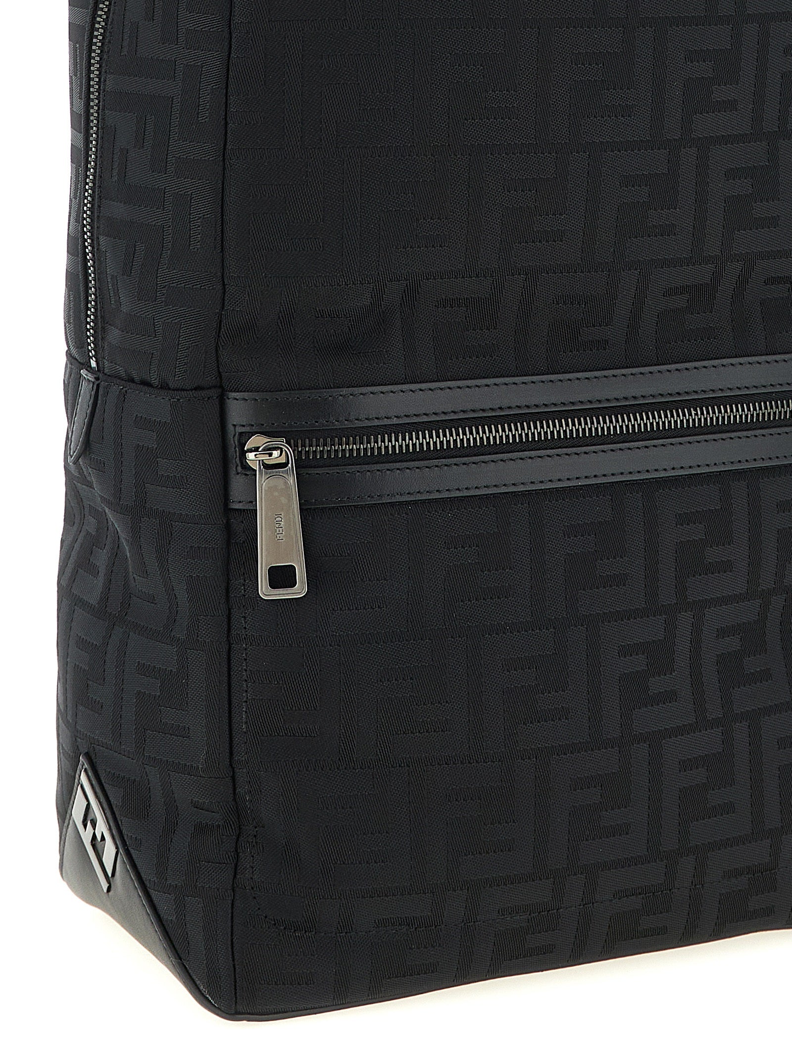 Fendi Black Polyamide Backpack