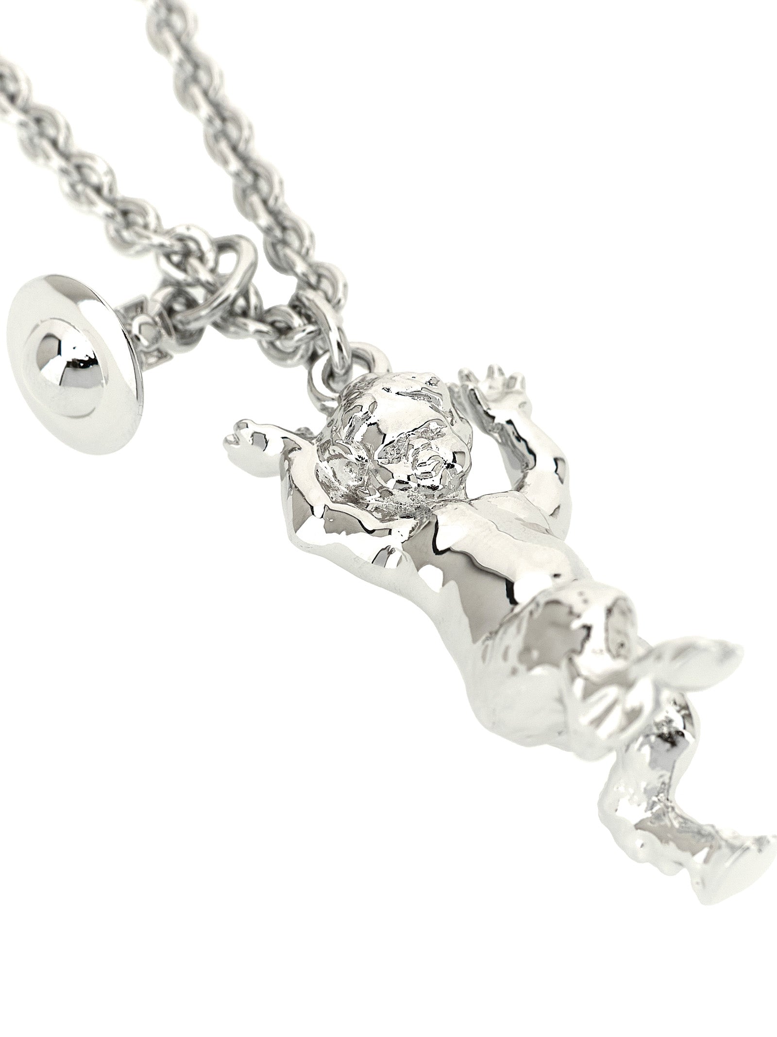 Vivienne Westwood Silver Brass Necklace