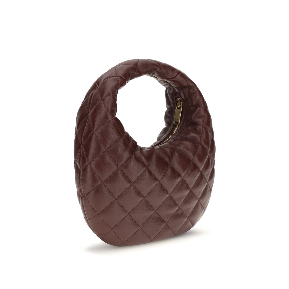 Saint Laurent Brown Lamb Ovis Aries Aries Shoulder Bag