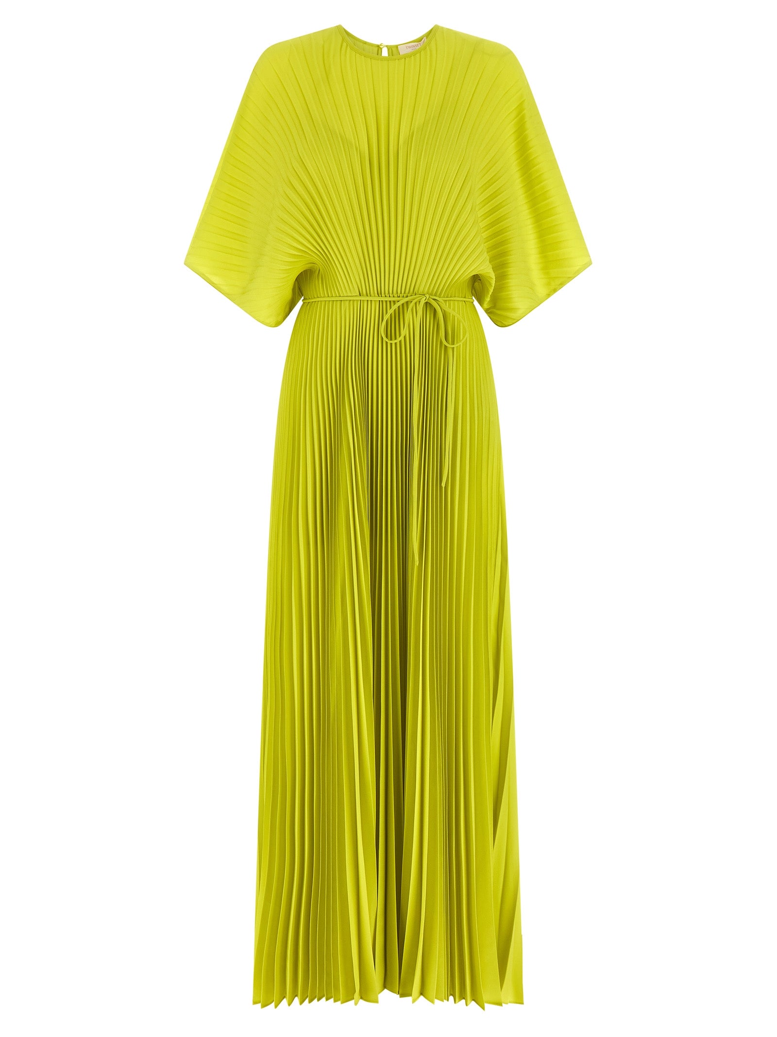 Twinset Bicolor Polyester Long Dress