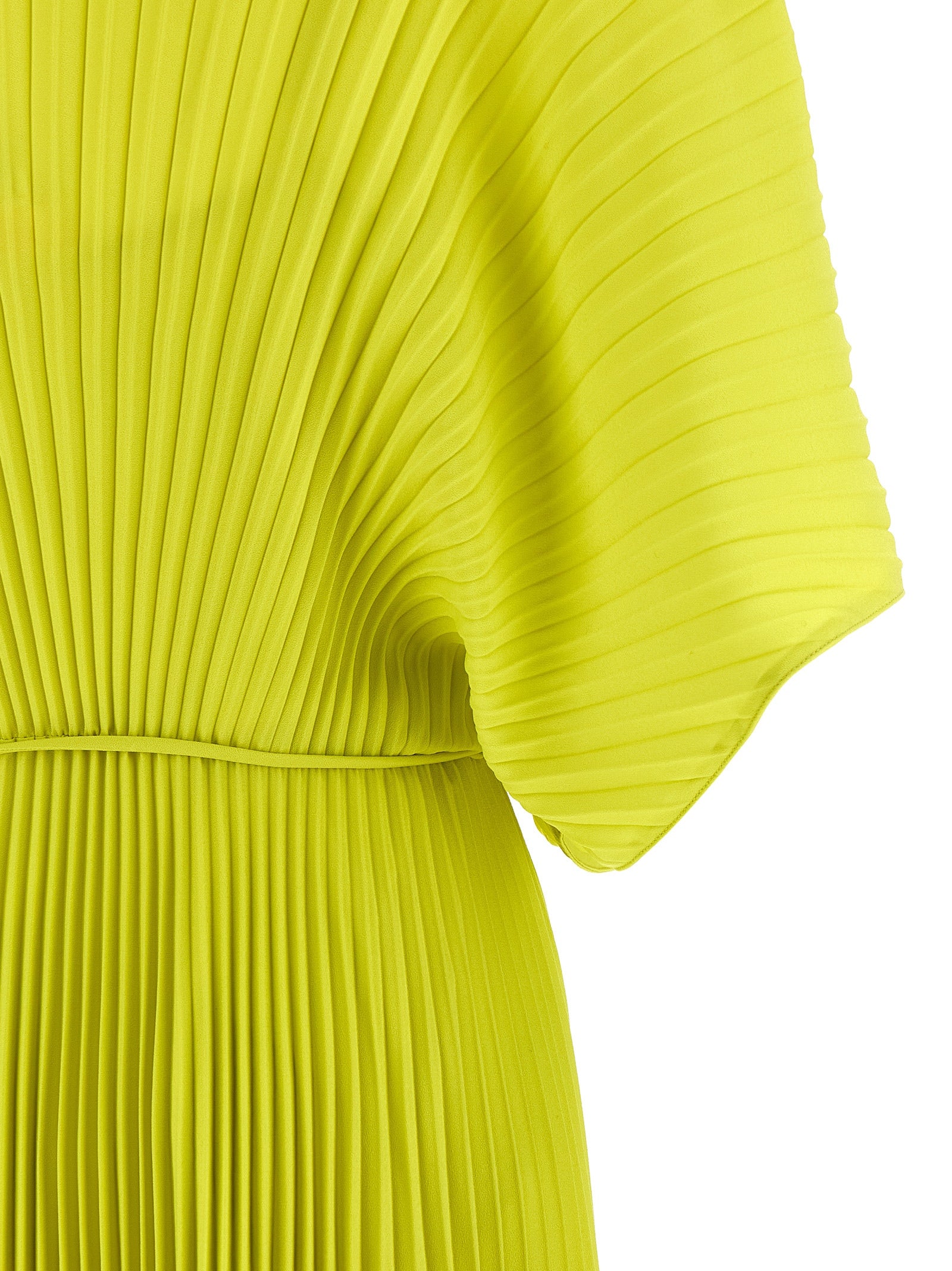 Twinset Bicolor Polyester Long Dress