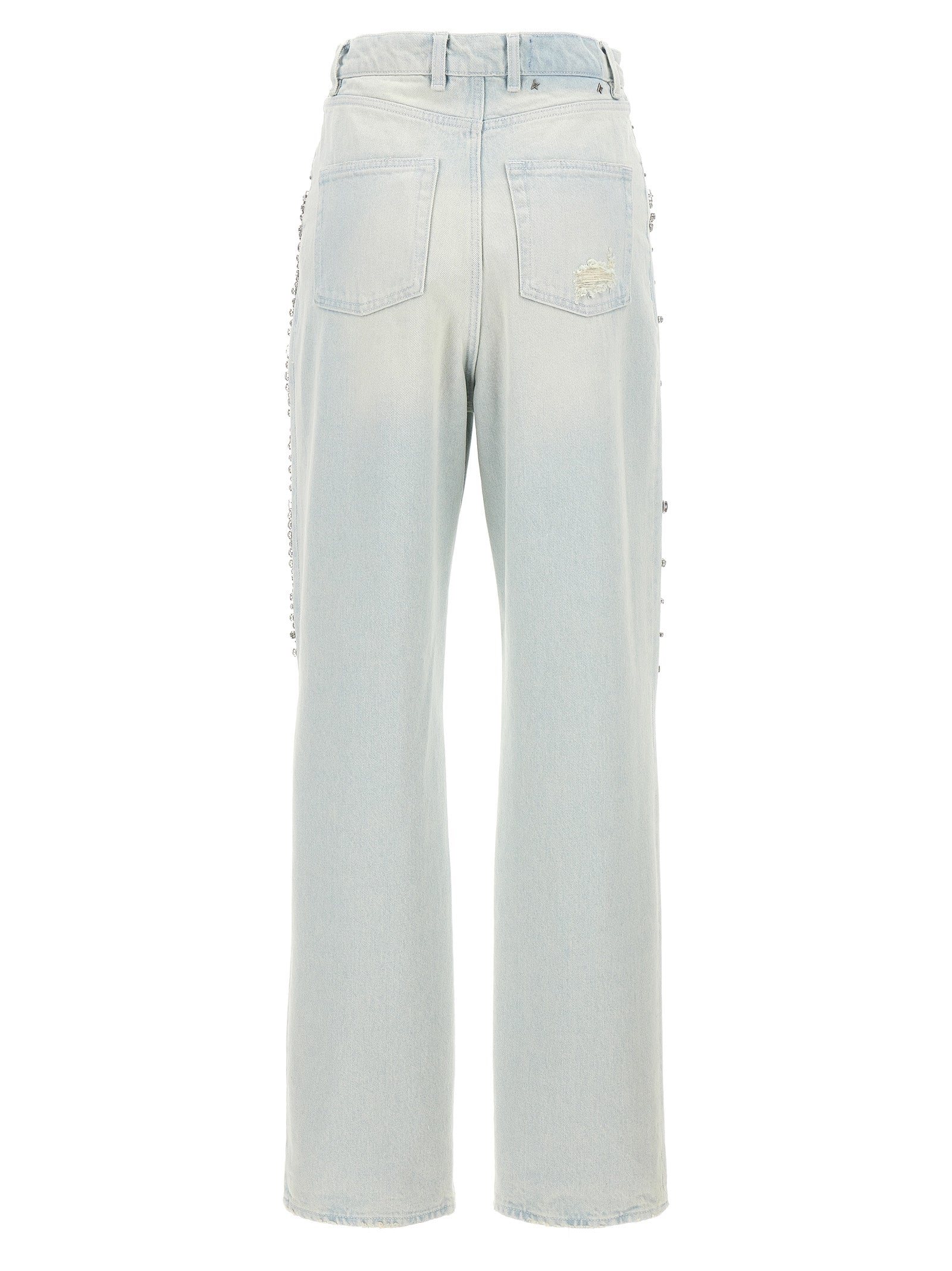 Golden Goose Blue Cotton Jeans Denim