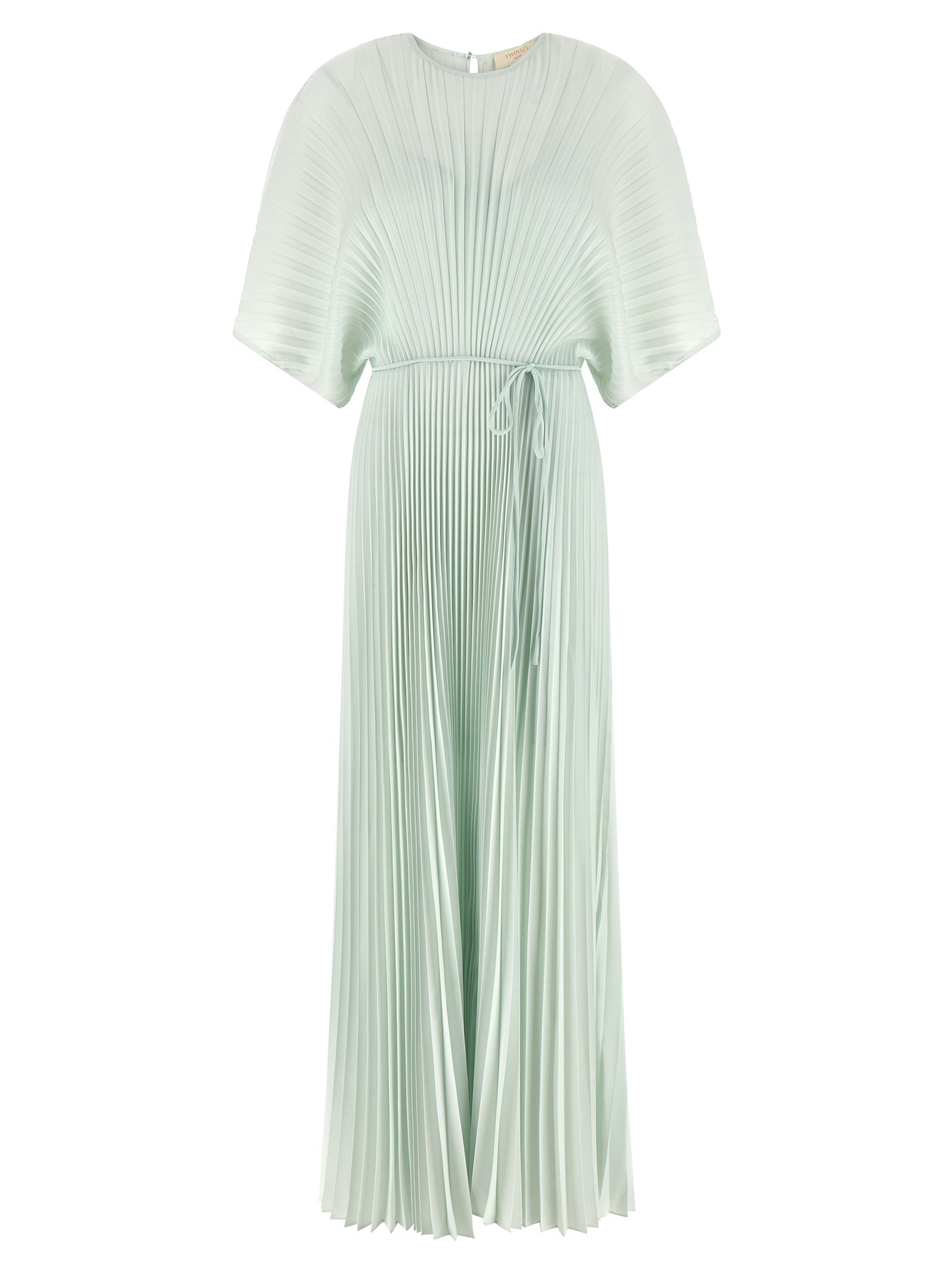Twinset Blue Polyester Long Dress
