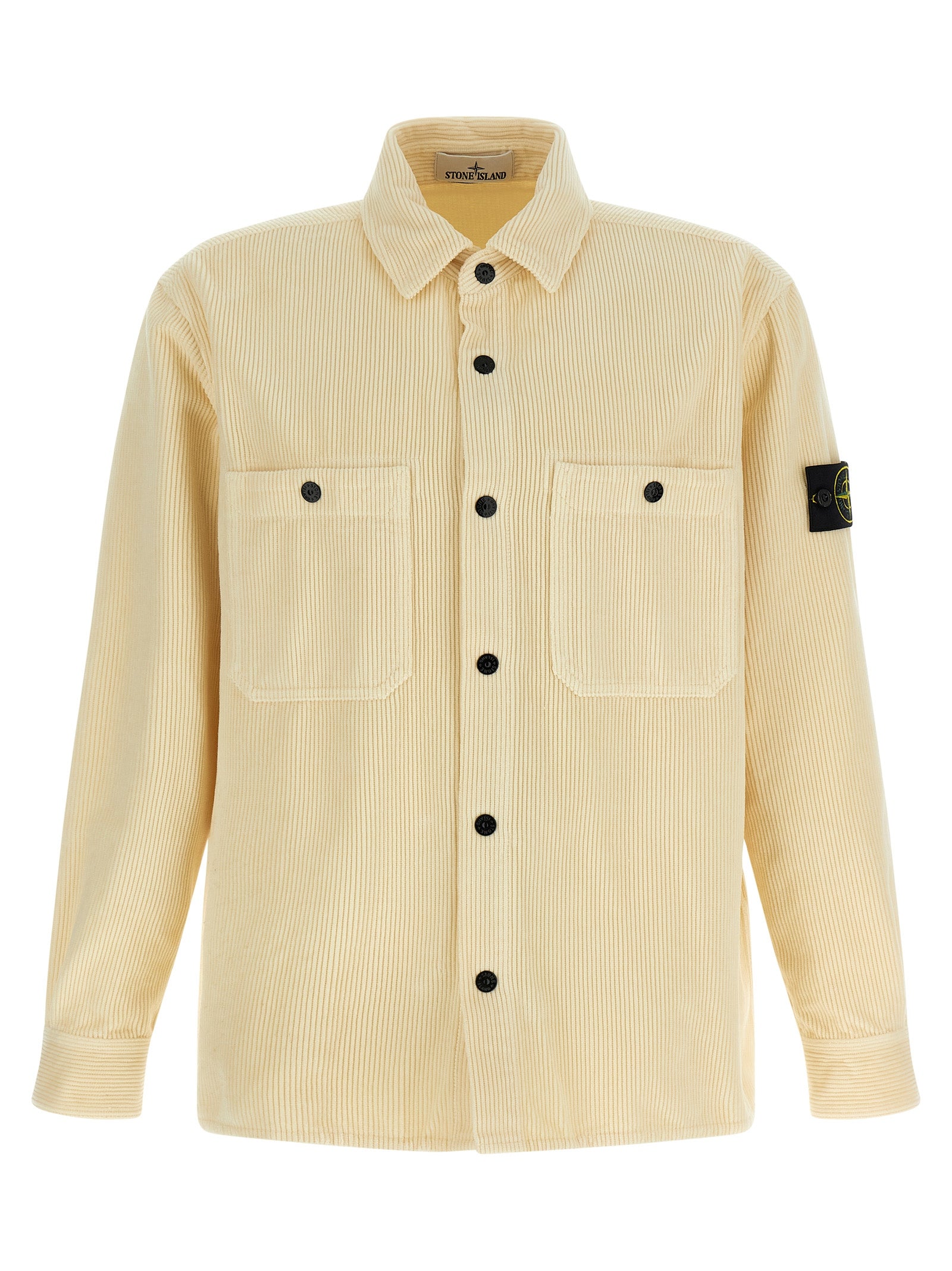 Stone Island Beige Cotton Blouse
