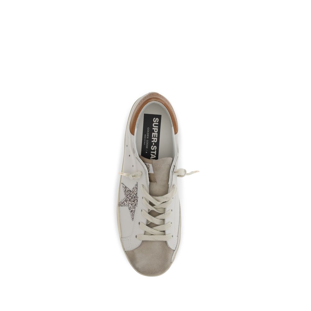 Golden Goose White Calf Leather Sneakers – Luxury Footwear Redefined