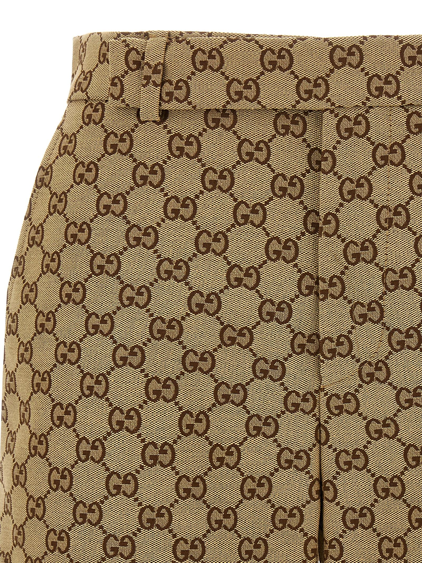 Gucci Beige Cotton Bermuda Shorts
