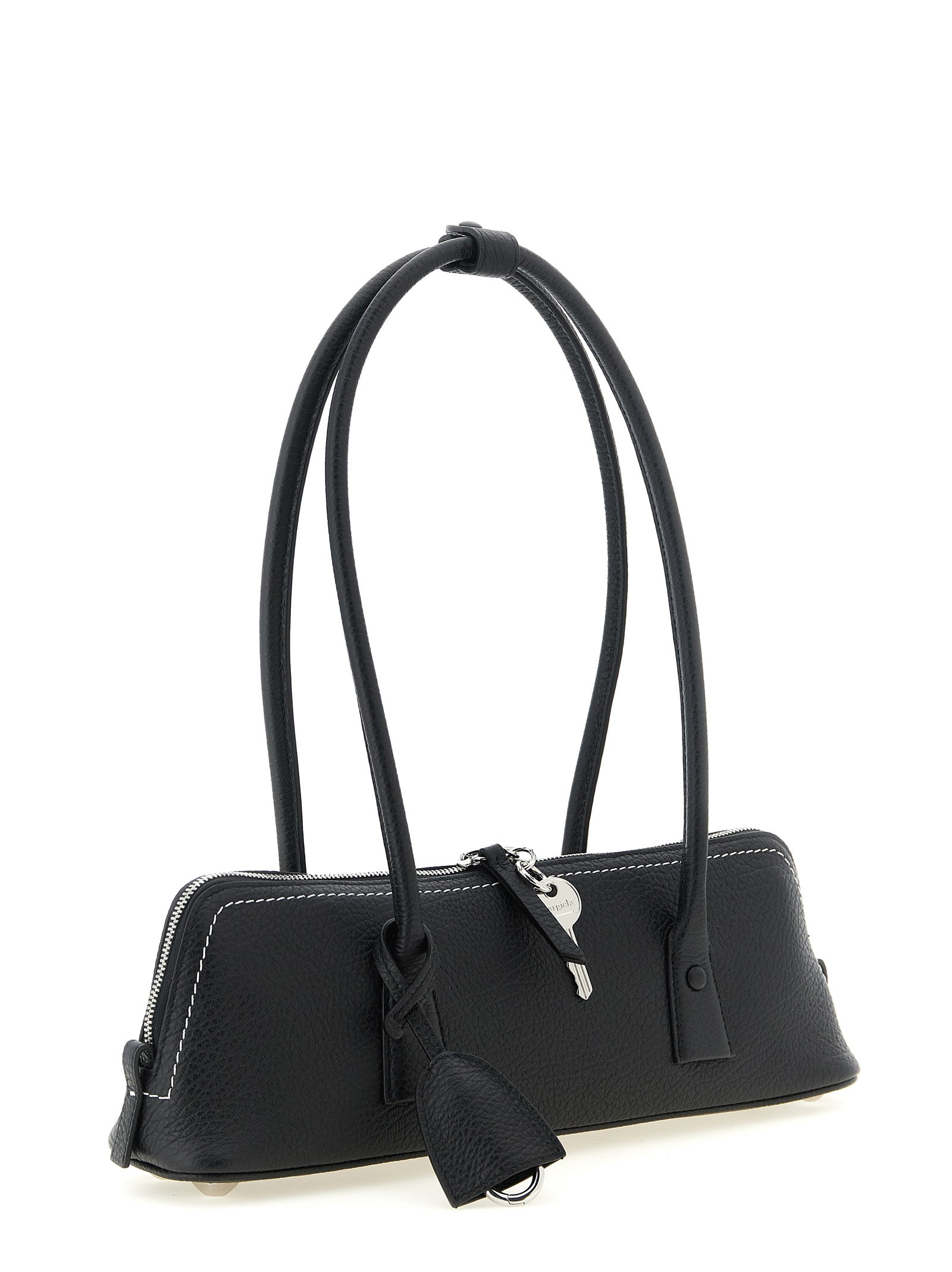 Maison Margiela Black Calfskin Shoulder Bag
