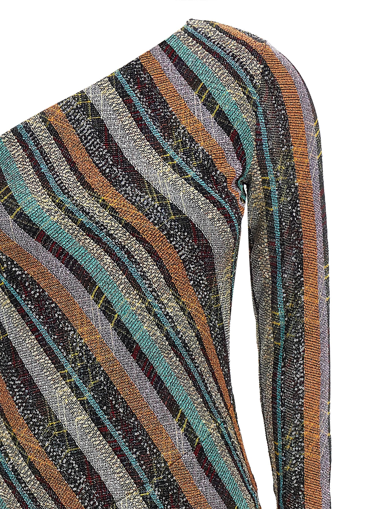 Elevate your elegance with the Missoni Multicolor Viscose Long Dress, a stunning blend of luxurious craftsmanship and vibrant design, perfect for unforgettable moments.