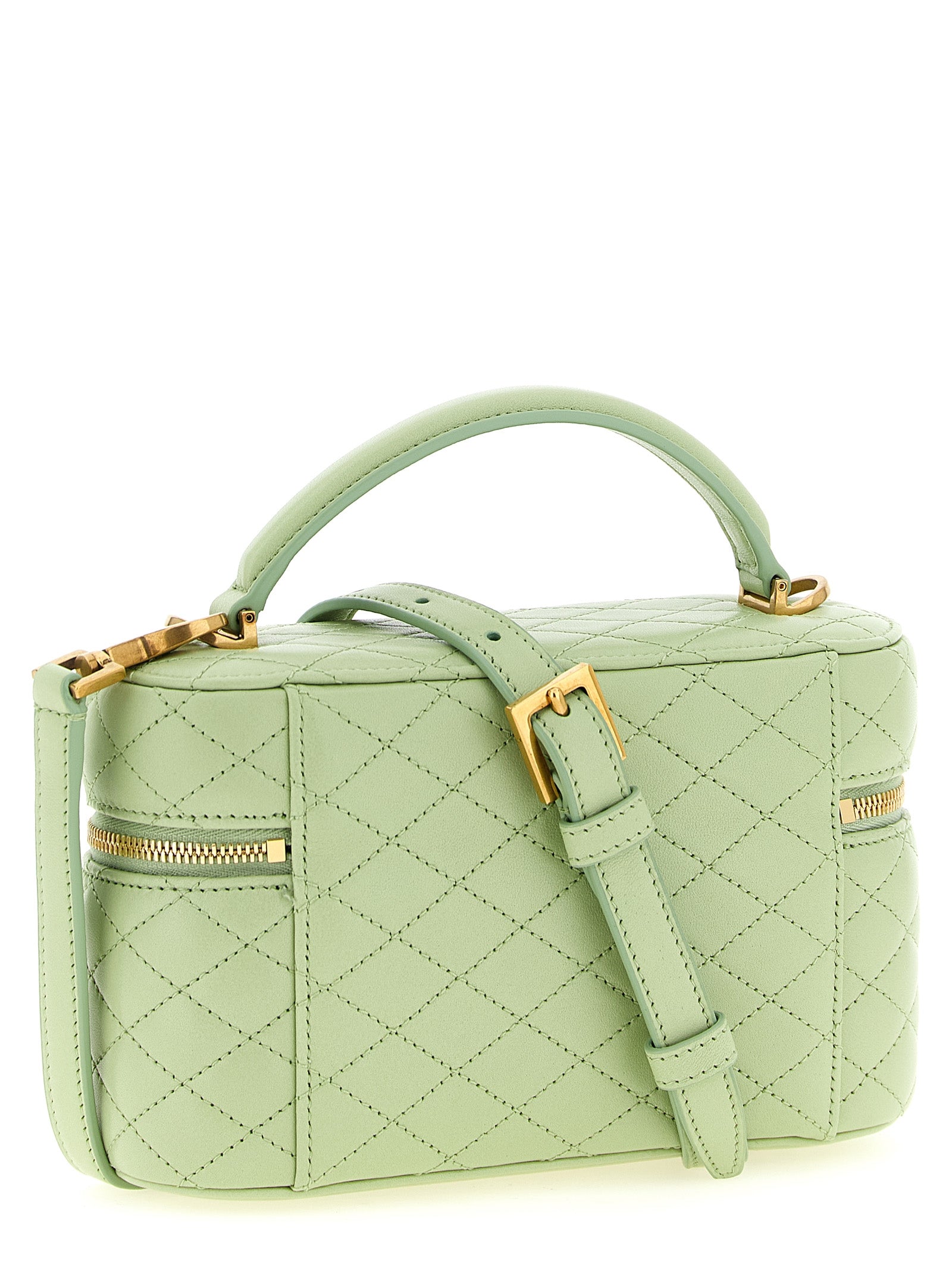 Saint Laurent Bicolor Lamb Leather Handbag
